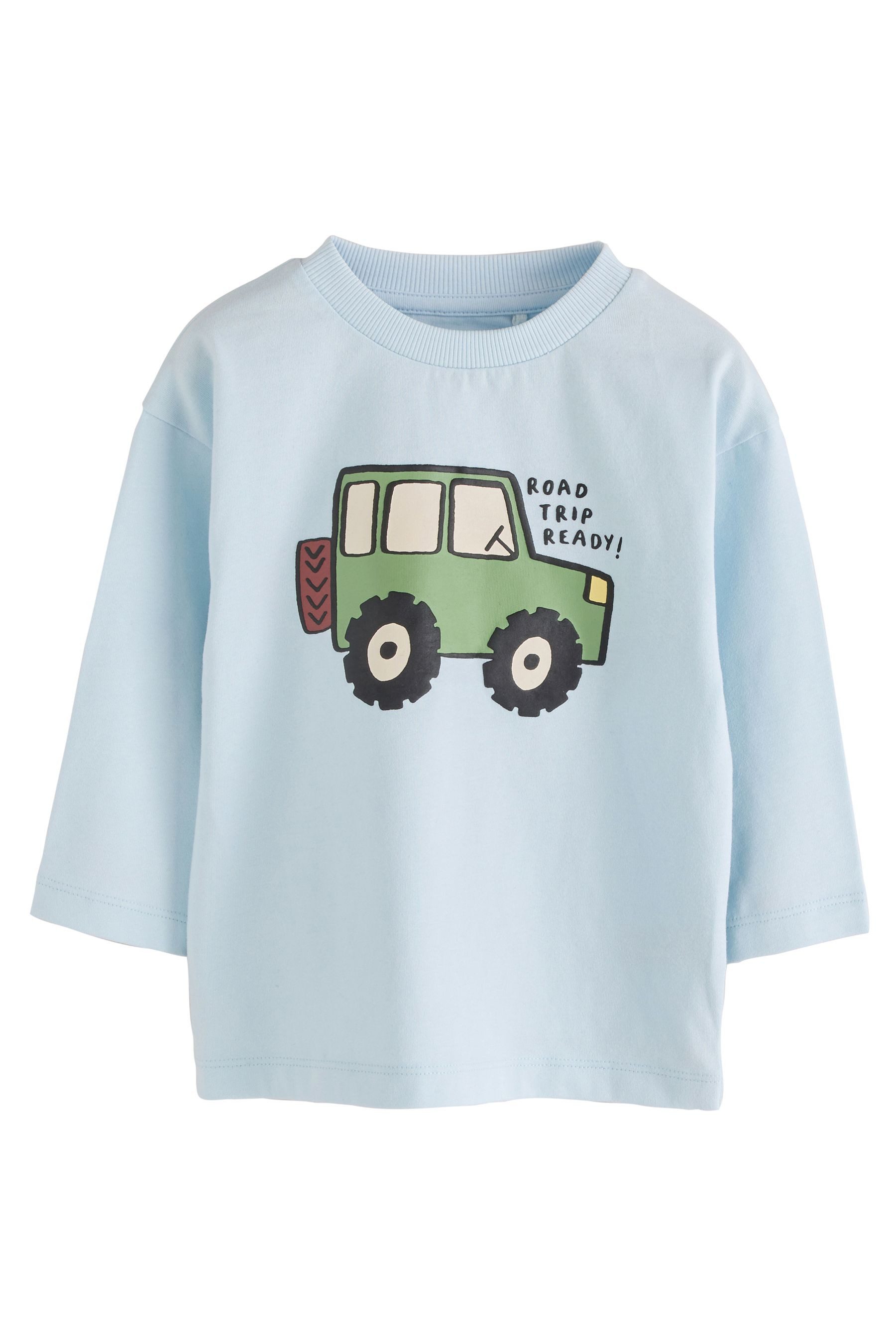 Next Langarmshirt 3er-Pack Langarmshirts mit Grafik (3-tlg) – Bild 5 von 5