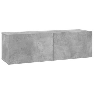 furnicato TV-Schrank Betongrau 100x30x30 cm Holzwerkstoff