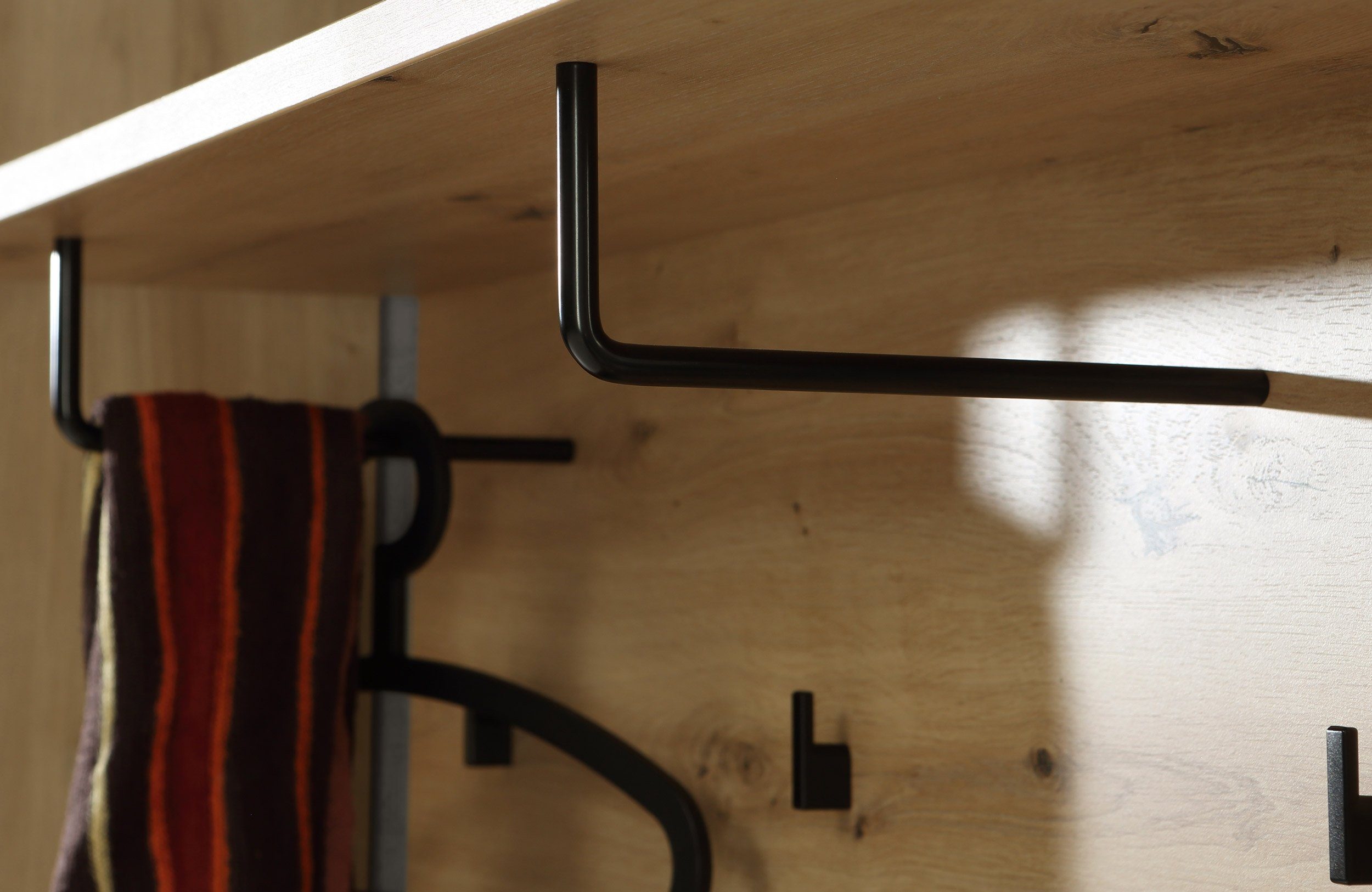 Newroom Garderobe Artisan Eiche 89 cm, Garderobe Artisan Eiche Modern Garderoben Set Flurmöbel Flur