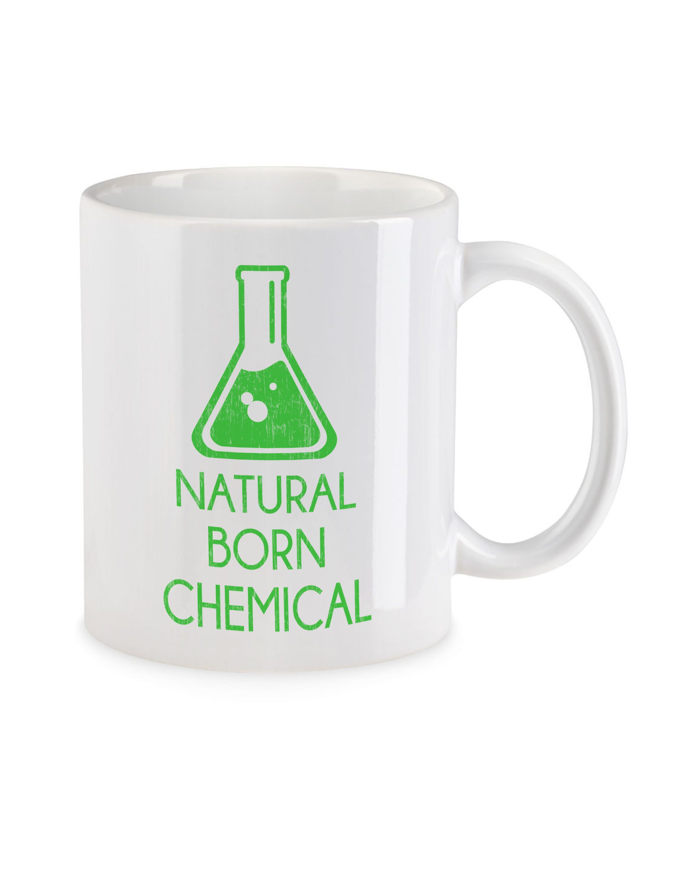 Urban Backwoods Tasse Natural Born Chemical Kaffeetasse Chemie Chemistry Teacher, 1-tlg., Keramik, Chemielehrer Chemiker Chemist Lehrer