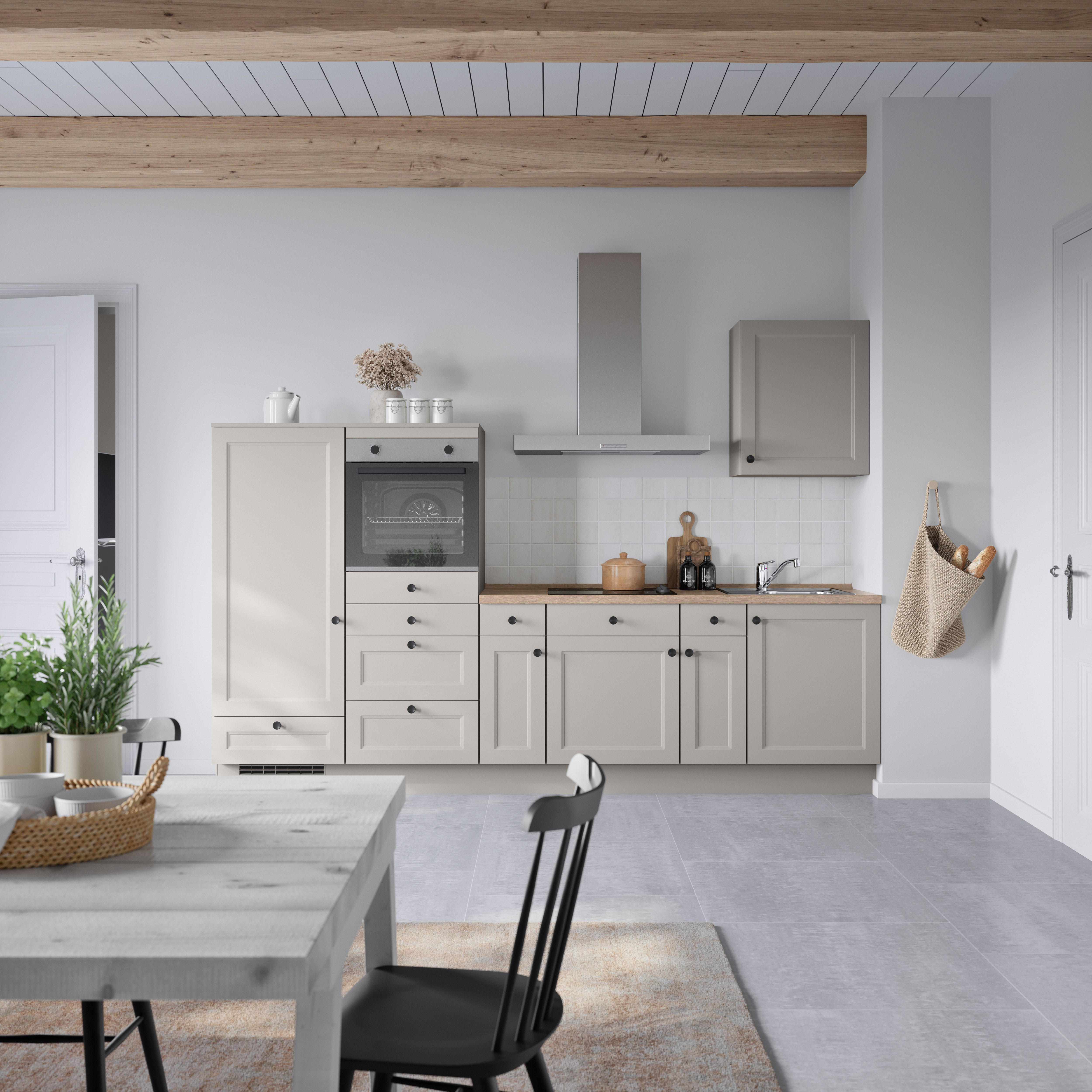 nobilia® Küchenzeile "Cascada I", NEU: individuell anpassbar mit gratis Profi-Beratung, vormontiert, Breite 300 cm, Ausrichtung wählbar, wahlw. mit E-Geräten