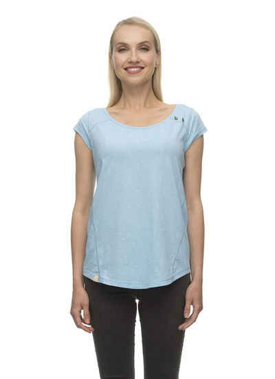 Ragwear T-Shirt Damen Rosanne Light Blue, Ankerprint, Gr. S