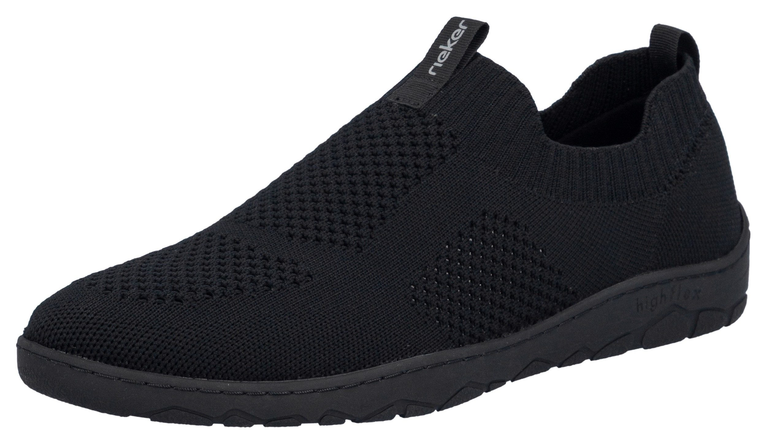 Rieker Slip-On Sneaker Slipper, Schlupfschuh, Freizeitsneaker mit leichter Laufsohle
