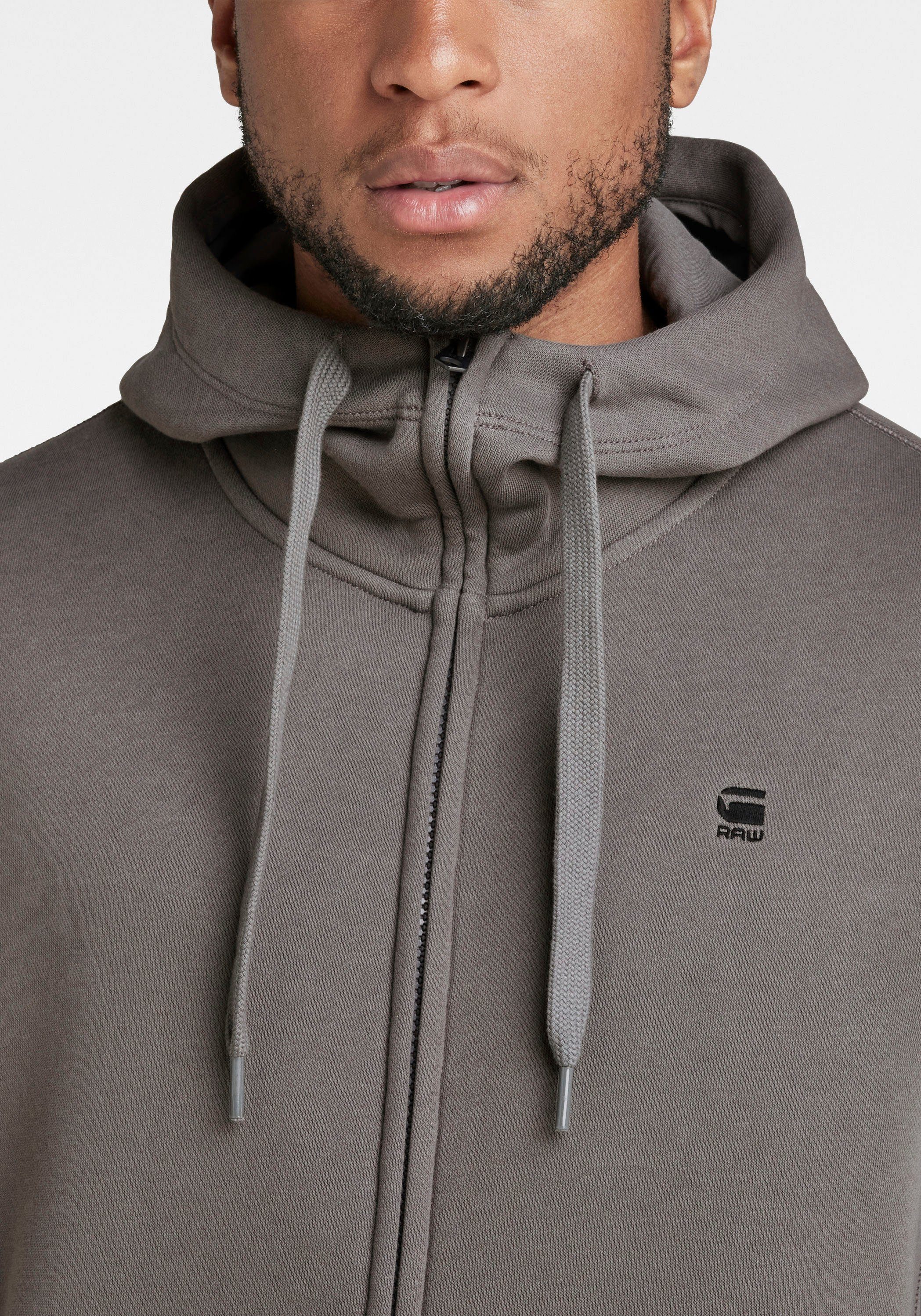 Herren Jacken G-Star RAW Kapuzensweatjacke Premium Basic Hooded Zip Sweater