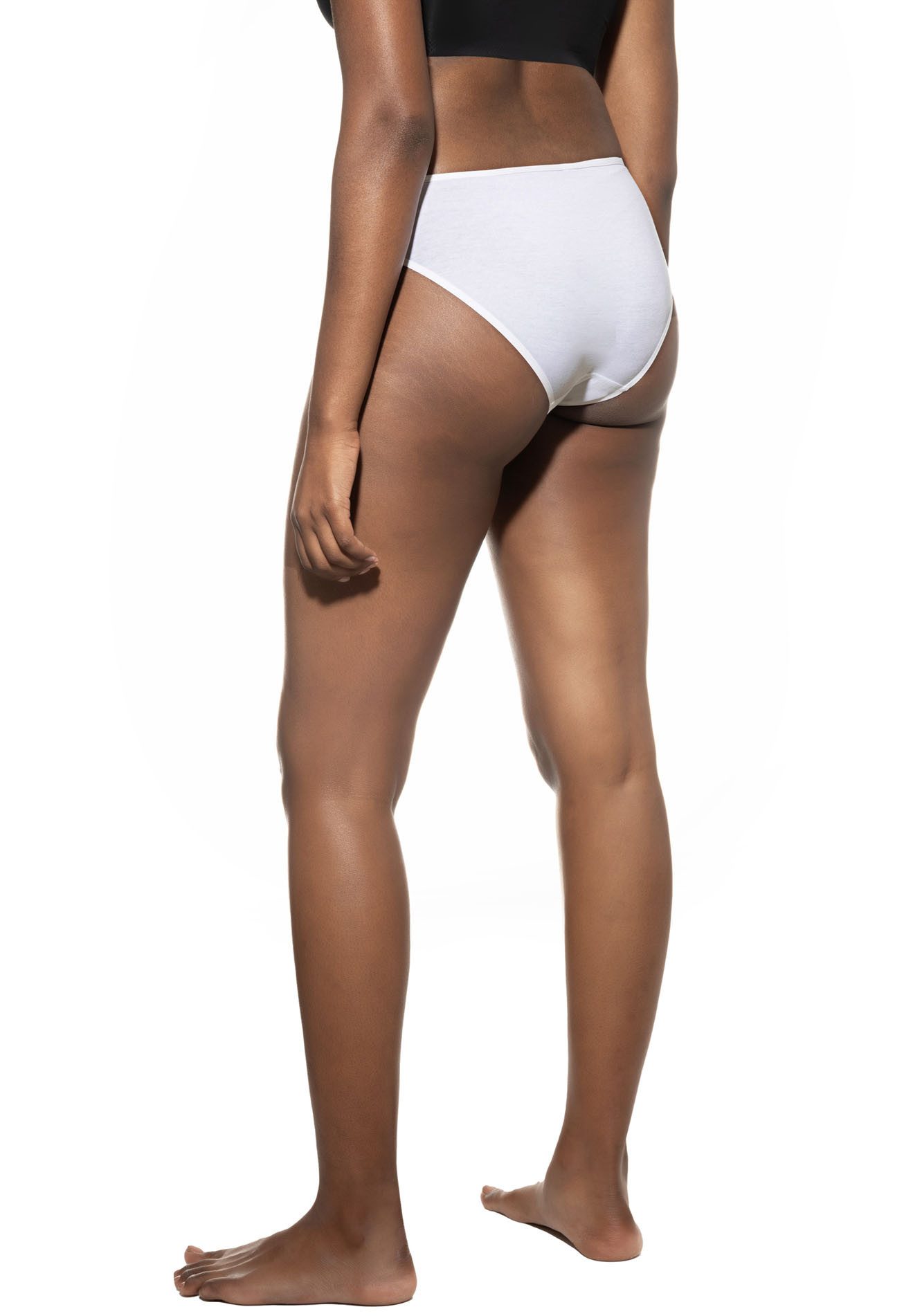 Mey Jazz-Pants Slips Cotton Pure Hoher, hüftiger Sitz, weiche Beinabschlüsse