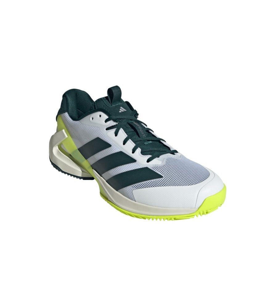 adidas Performance Adizero Ubersonic 5 Clay/Sandplatz weiss/grün/lime Herren Tennisschuh