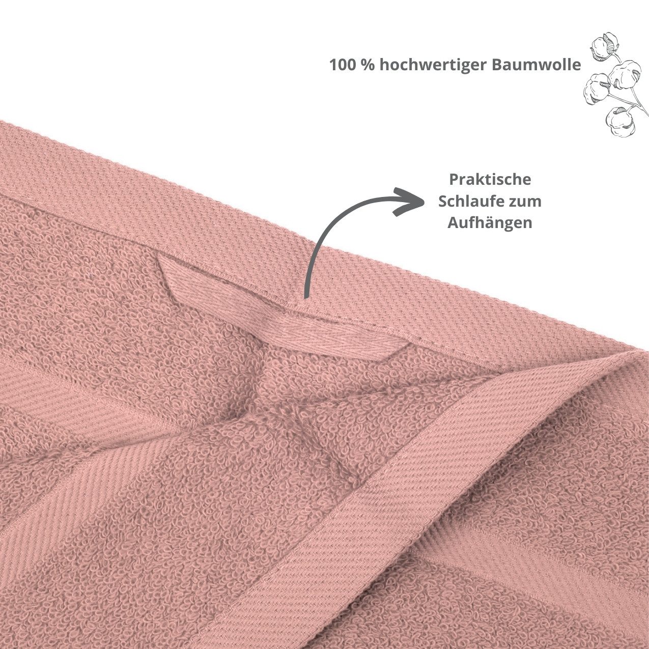 liebling Duschtuch Borkum, 100% Baumwolle, mit günstig online kaufen