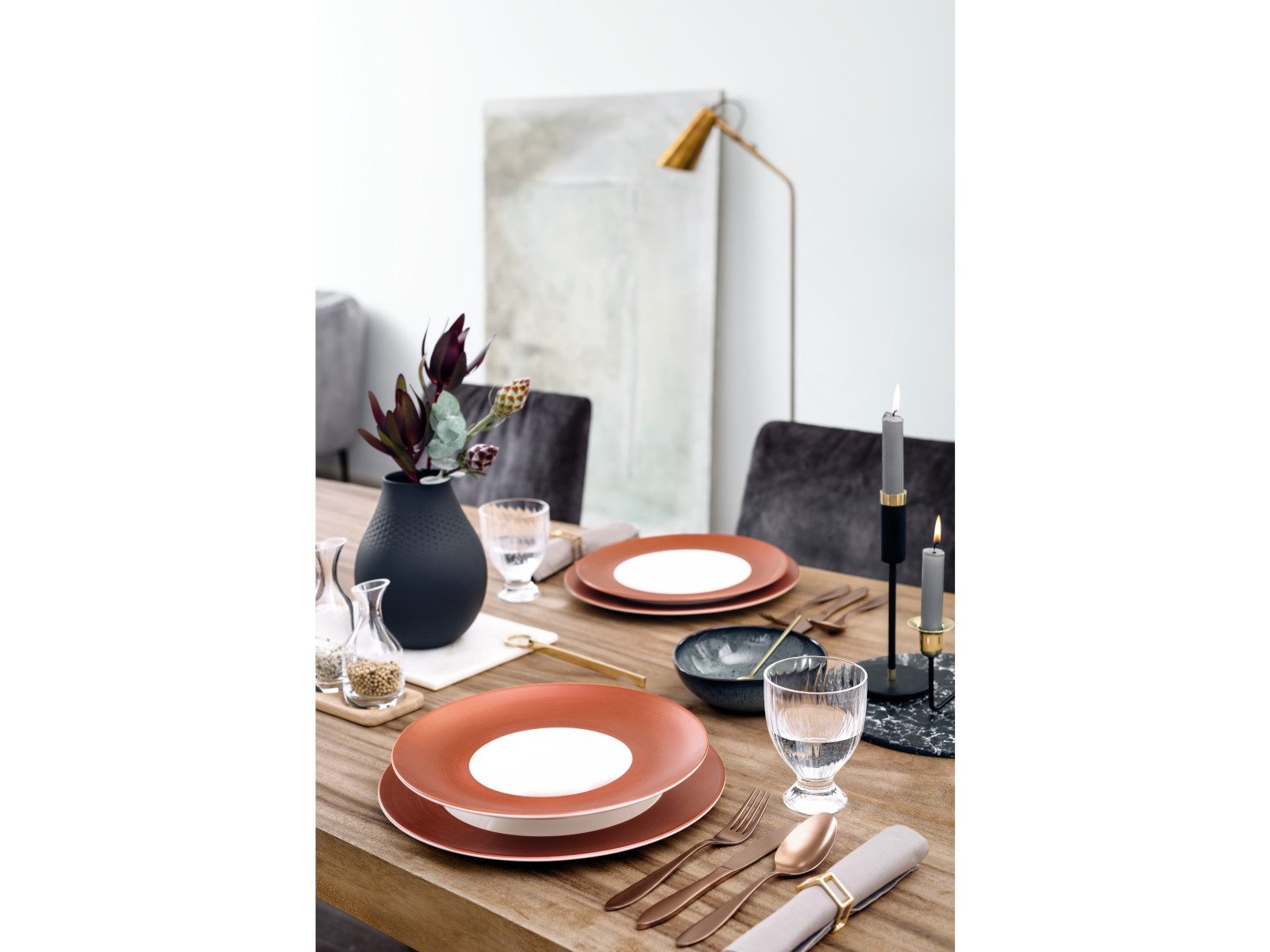 Villeroy & Boch Speiseteller Manufacture Glow Gourmetteller 32 cm