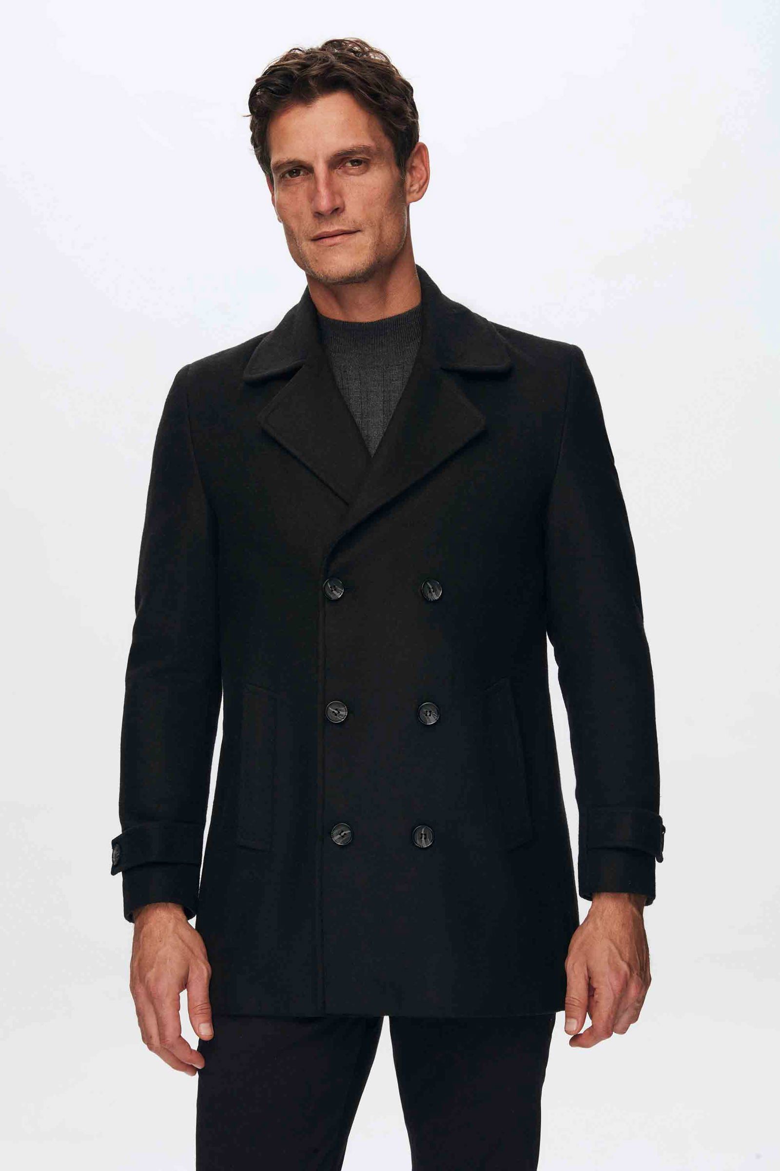 D'S DAMAT Caban Ds Damat Regular Fit Mantel