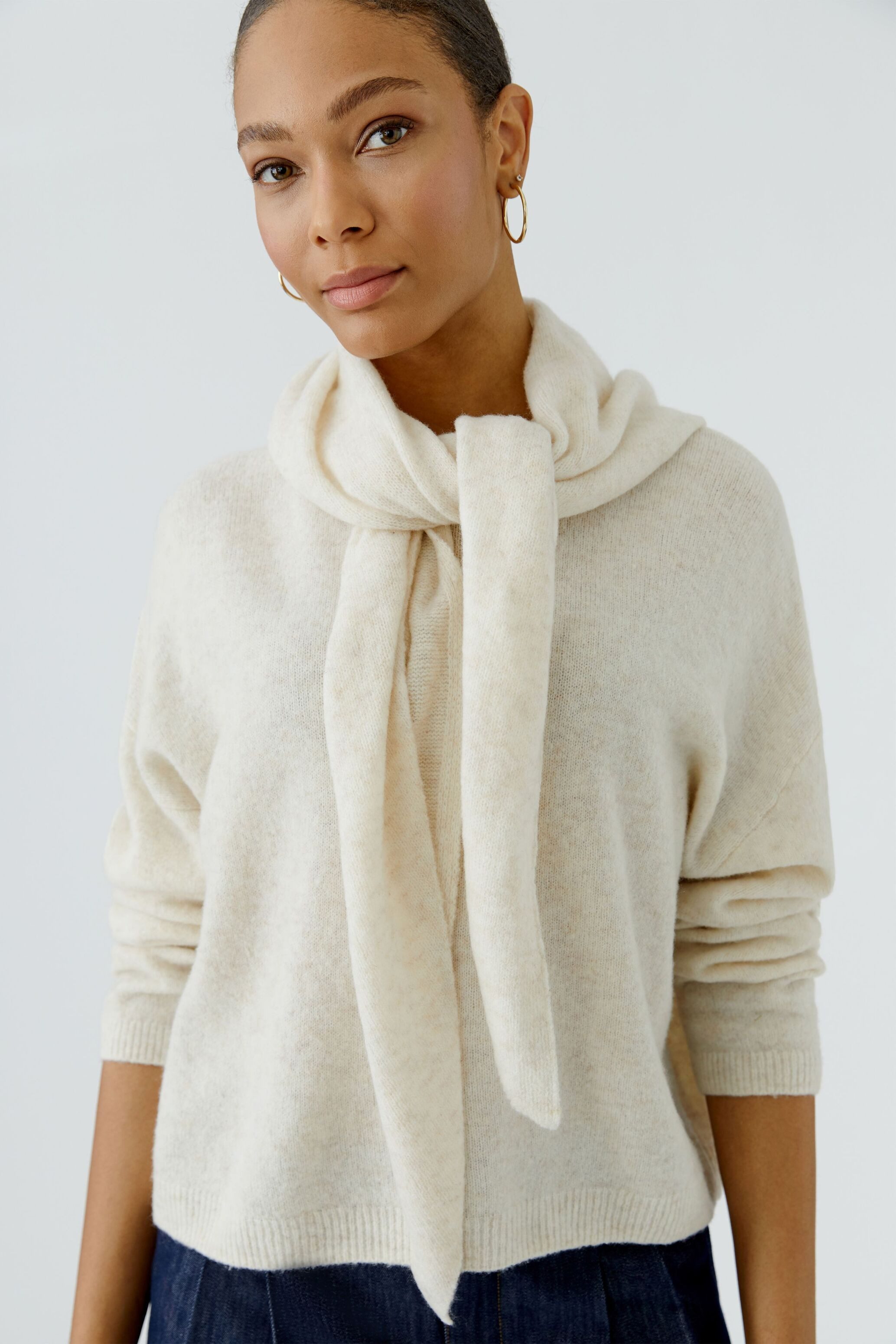 Oui Modetuch Oversized geschnitten