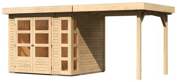 Karibu Gartenhaus Nordsee 3, BxT: 491x238 cm, (Set)