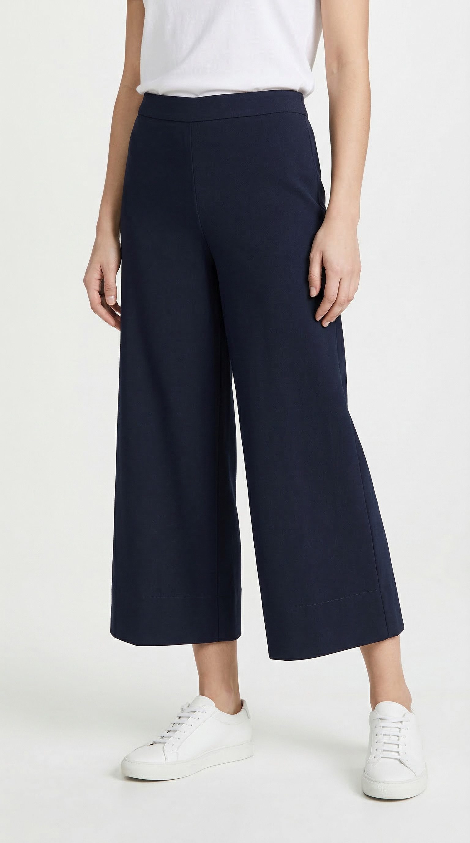 MAC Stretch-Hose CORALIE cropped Elastischer Bund, bequeme Passform