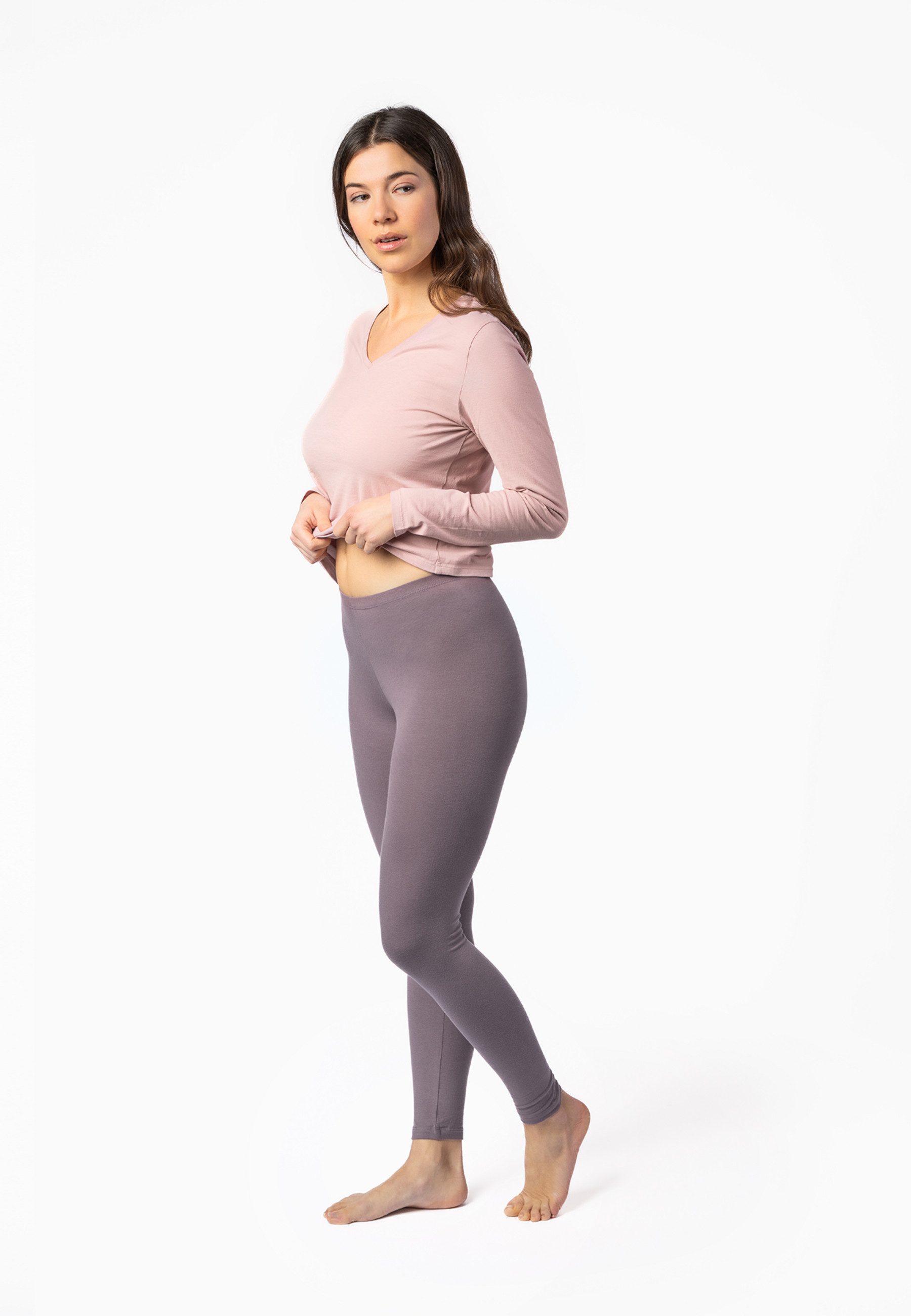 LIVING CRAFTS Leggings ANNEDORE GOTS zertifiziert