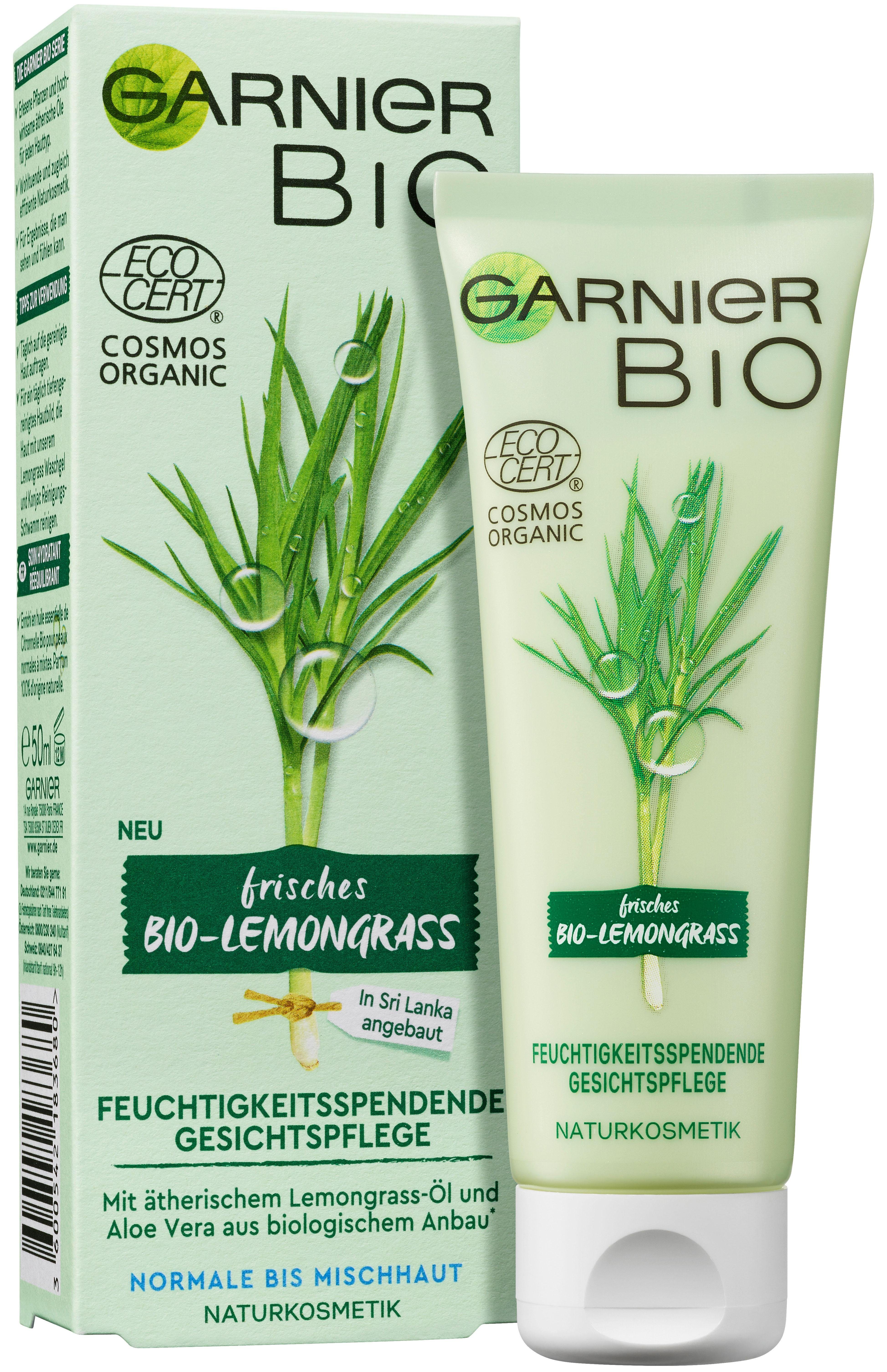 Lemongrass GARNIER Feuchtigkeitscreme Bio