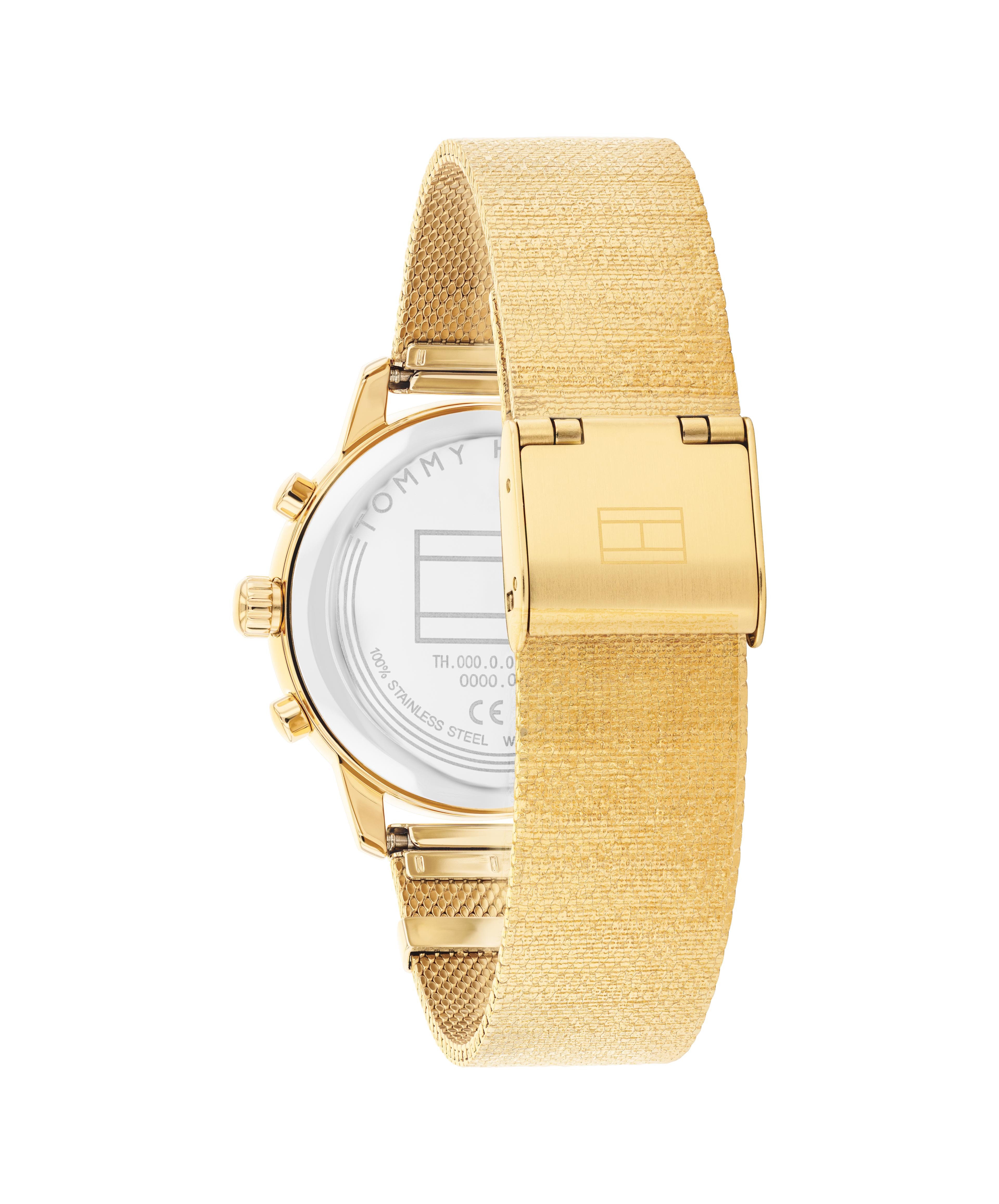 Tommy Hilfiger Multifunktionsuhr BLAKE 1782808, Quarzuhr, Armbanduhr, Damenuhr, Edelstahlarmband, analog
