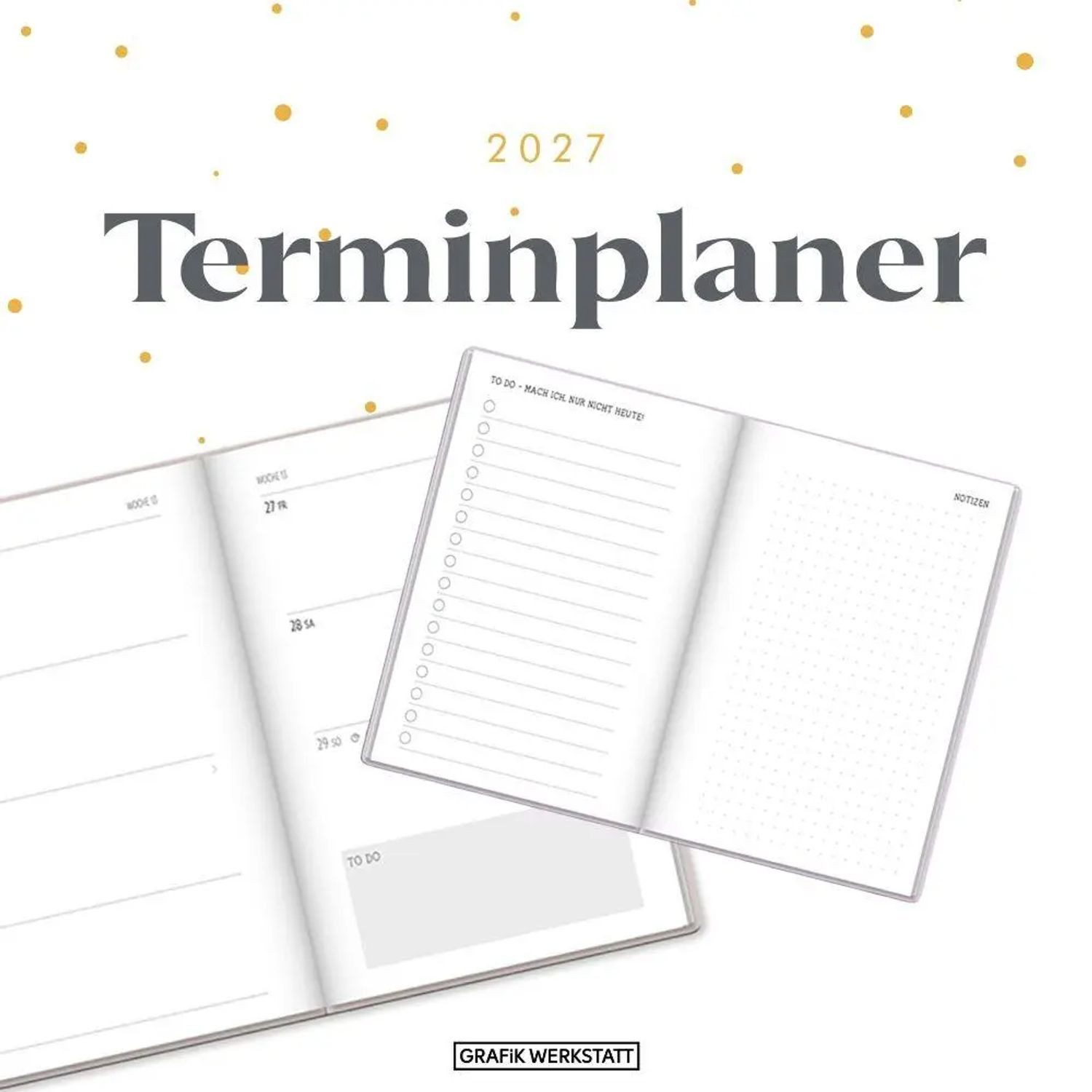 Grafik Werkstatt Taschenkalender Terminplaner 2027 Eine Brise Meer