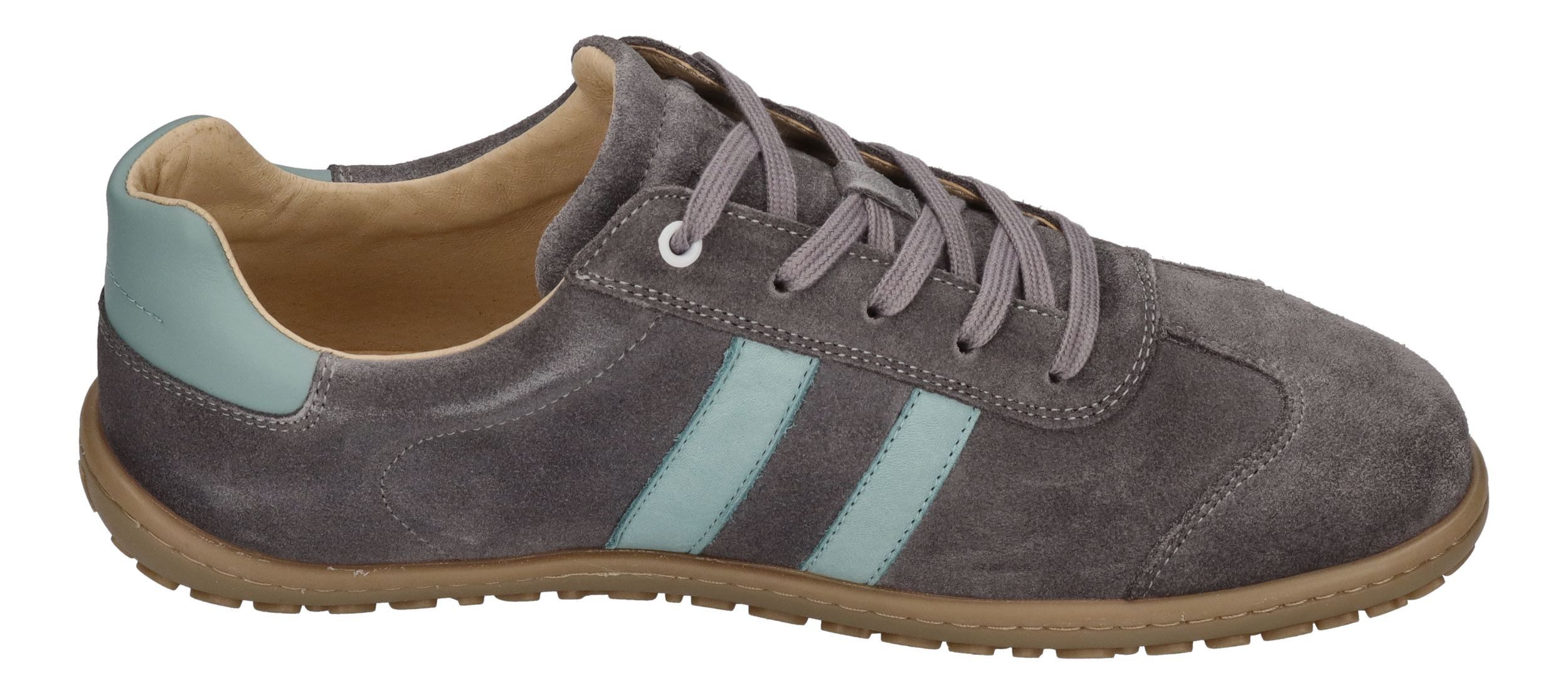 KOEL ILO SUEDE Barfußschuh Grey