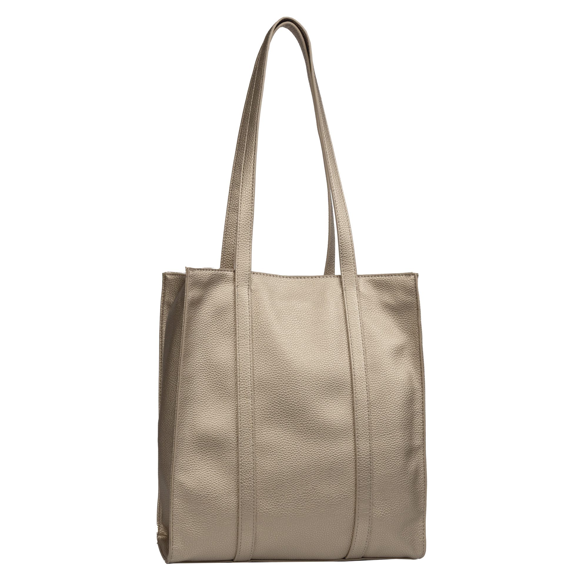 Gabor Shopper Elfie, Damen Schultertasche mit einem Logo Rubber Patch