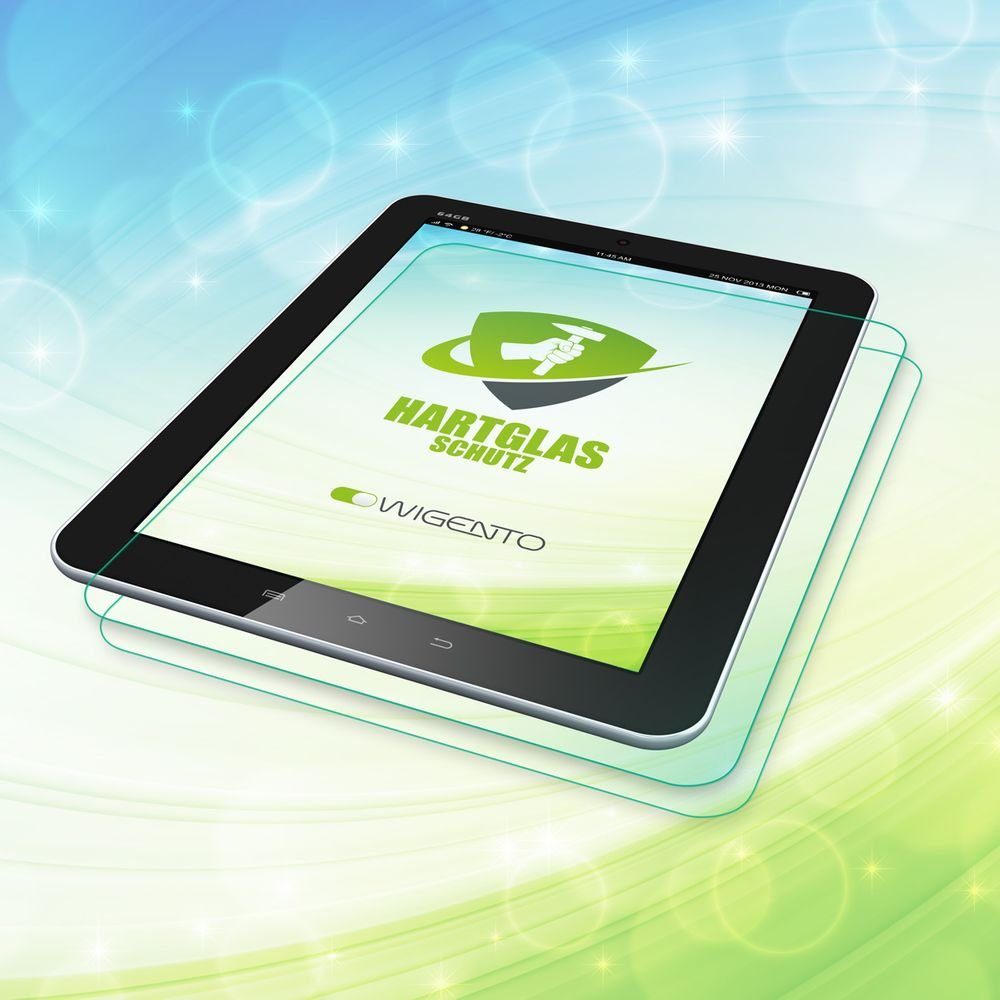 Wigento Tablet-Hülle Für Samsung Galaxy Tab S10 / S9 S8 Ultra 2x H9 Hart Glas Schutz Folie