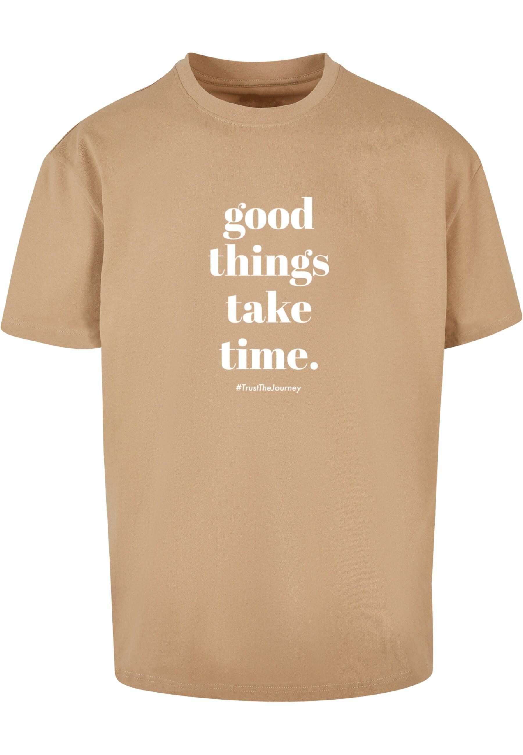 Merchcode T-Shirt "Merchcode Herren Good Things Take Time Heavy Oversize Te günstig online kaufen