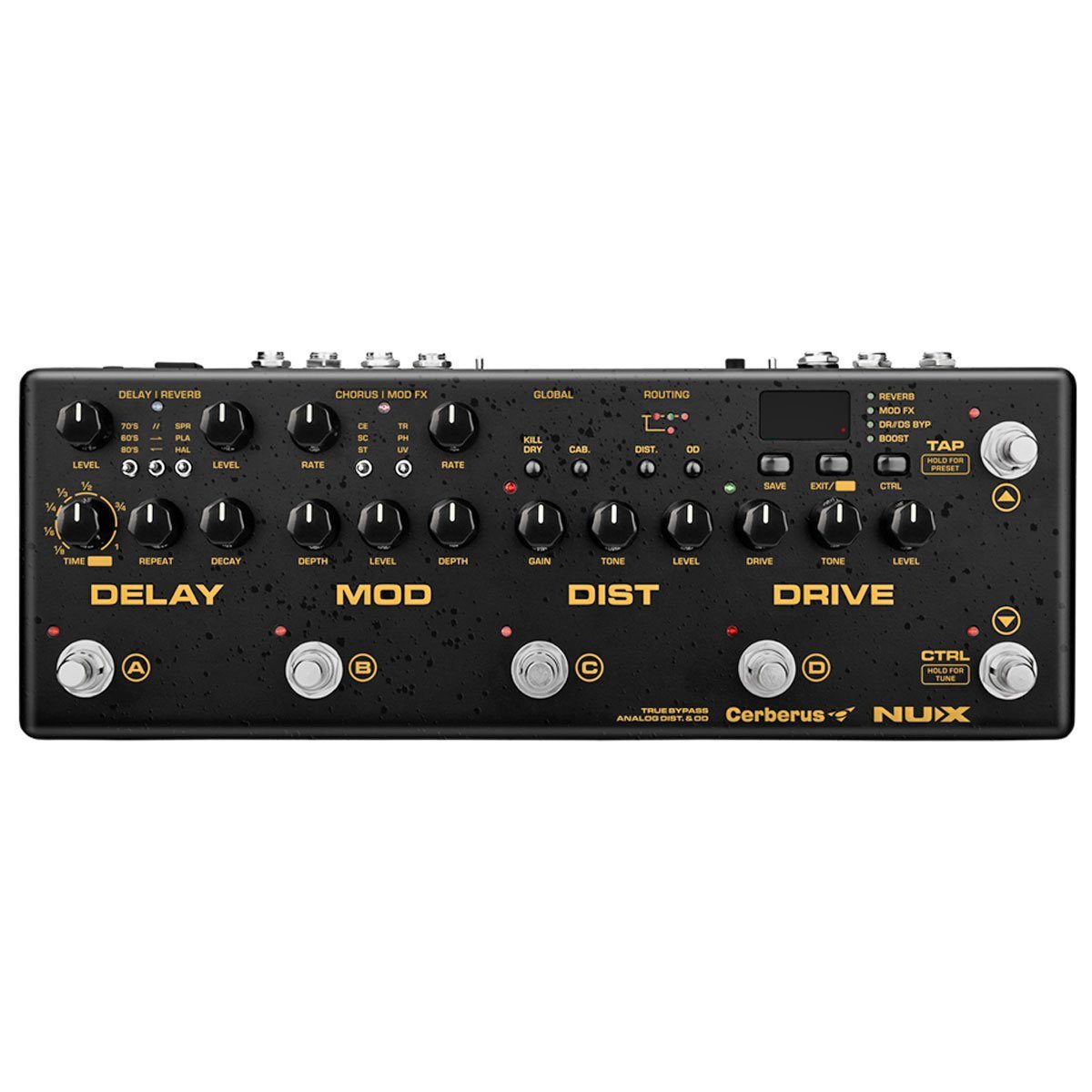 Nux E-Gitarre Nux Cerberus Multi-Effektgerät für Gitarre, -