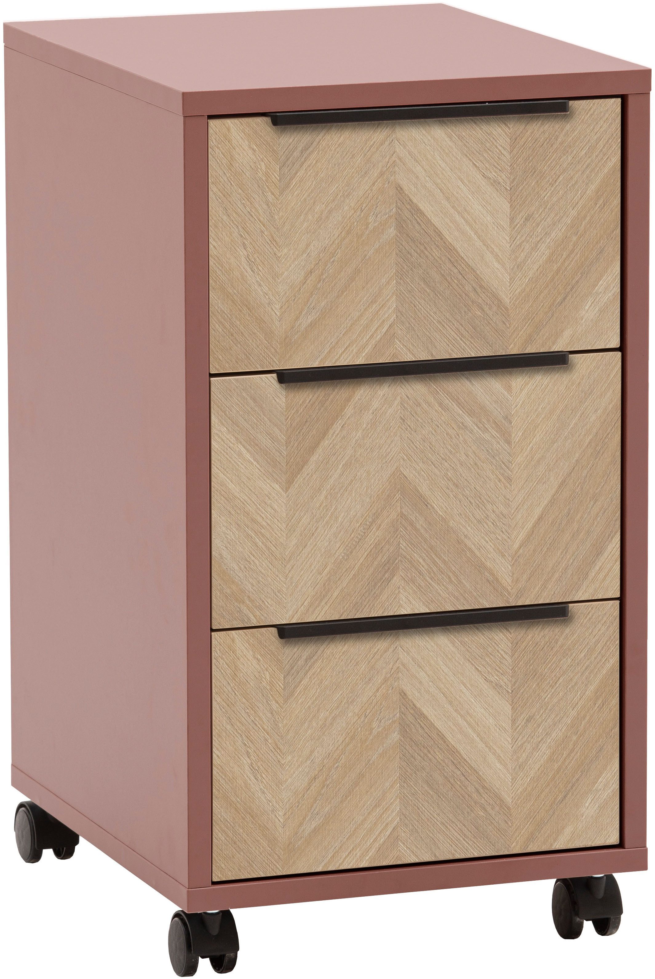 Schildmeyer Rollcontainer Piazza, Rollcontainer, Made in Germany, B: 32,6cm, (1 St), Solide Verarbeitung - Dieses Produkt ist in Deutschland gefertigt