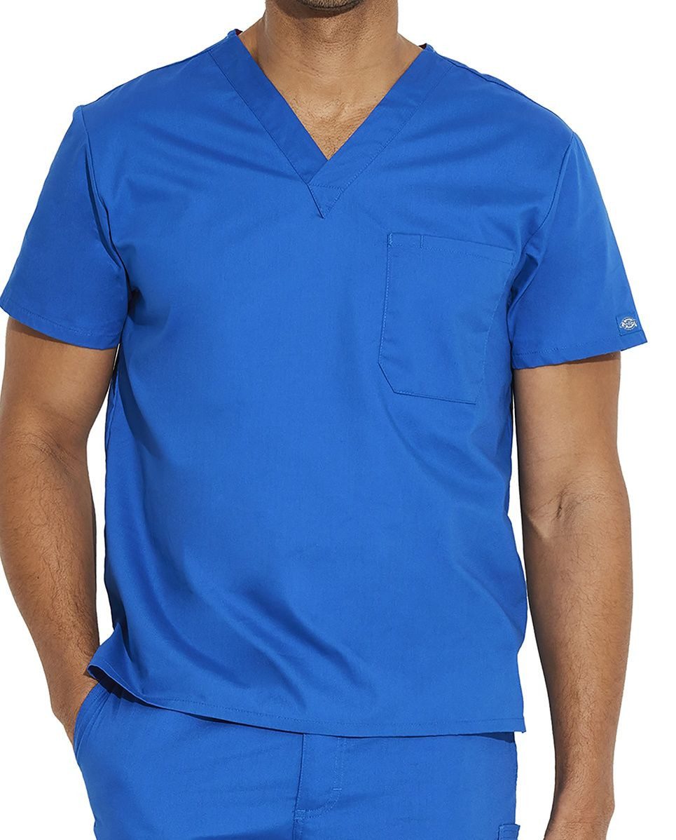 Dickies Funktionsbluse, Schlupfkasack, Unisex Kasack, EDS Scrubs Unisex Pflegekasack mit Brusttasche