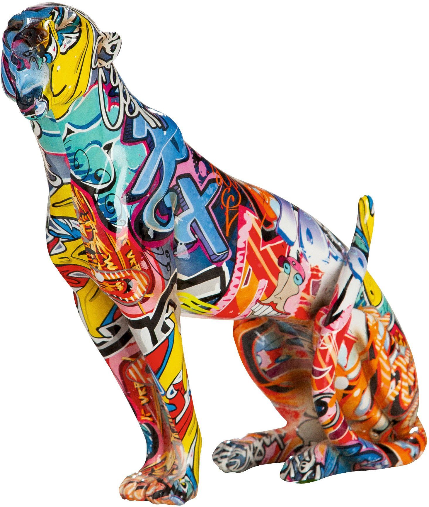 Tierfigur Gepard Street Art
