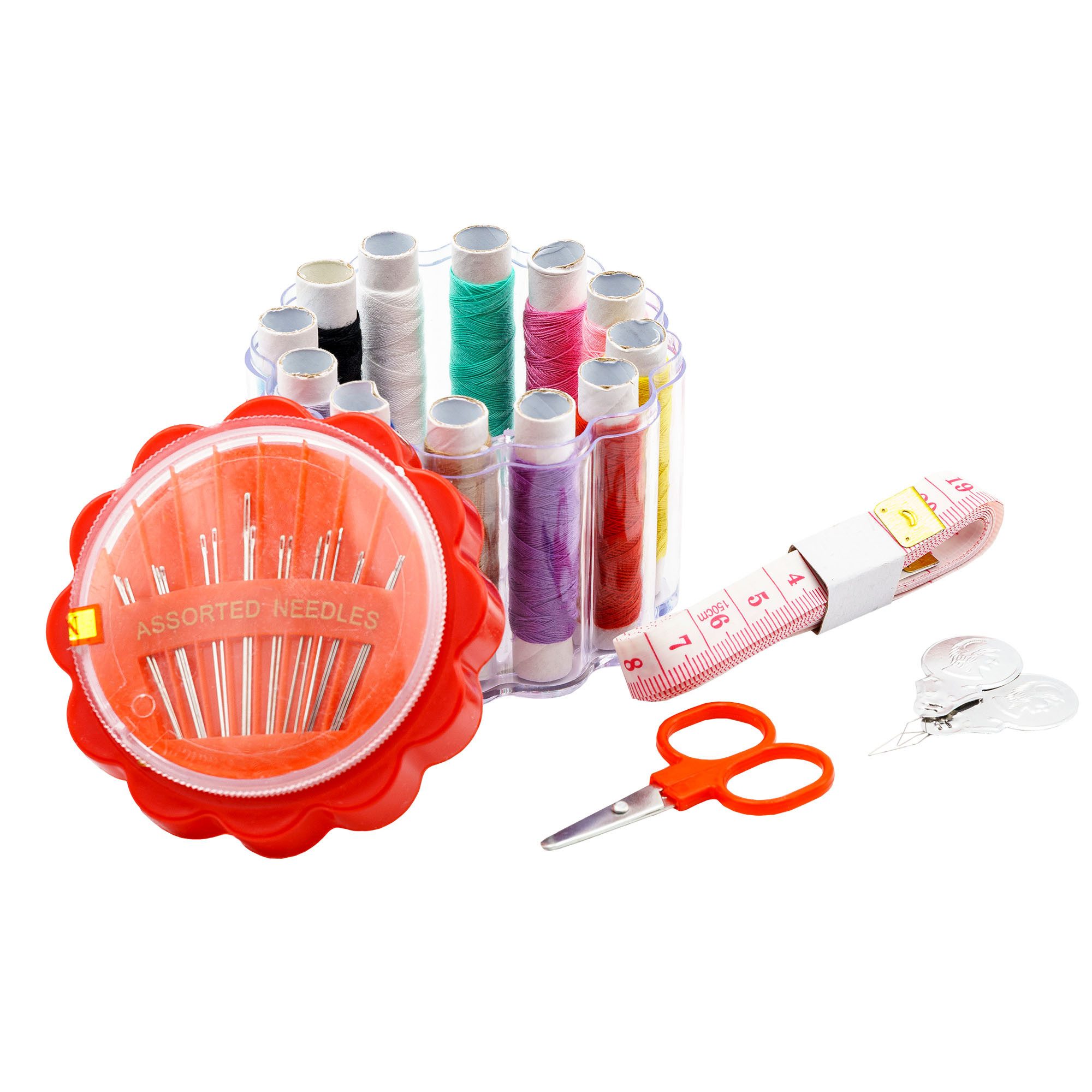 TSI Schreibwaren Nähkästchen Nähset Multi 35-teilig