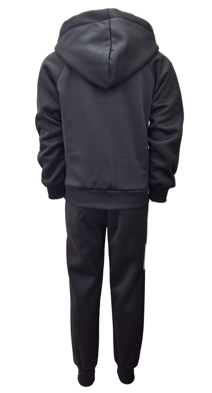 Girls Fashion Jogginganzug Jogginganzug Freizeitset Sweat-Jacke + Jogginghose MF171e