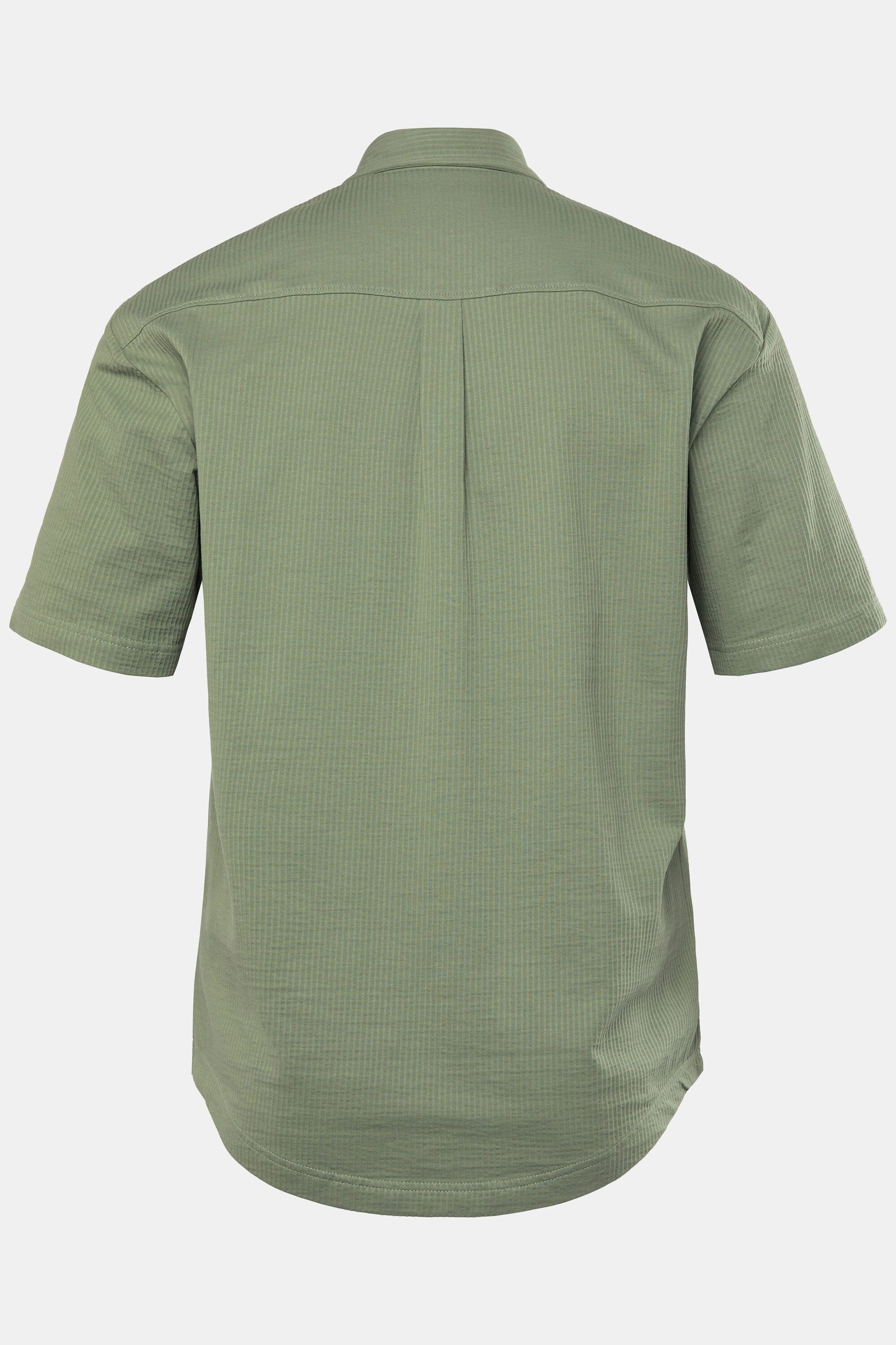 JP1880 Kurzarmhemd JP1880 Seersucker-Hemd Jersey-Qualität Halbarm günstig online kaufen