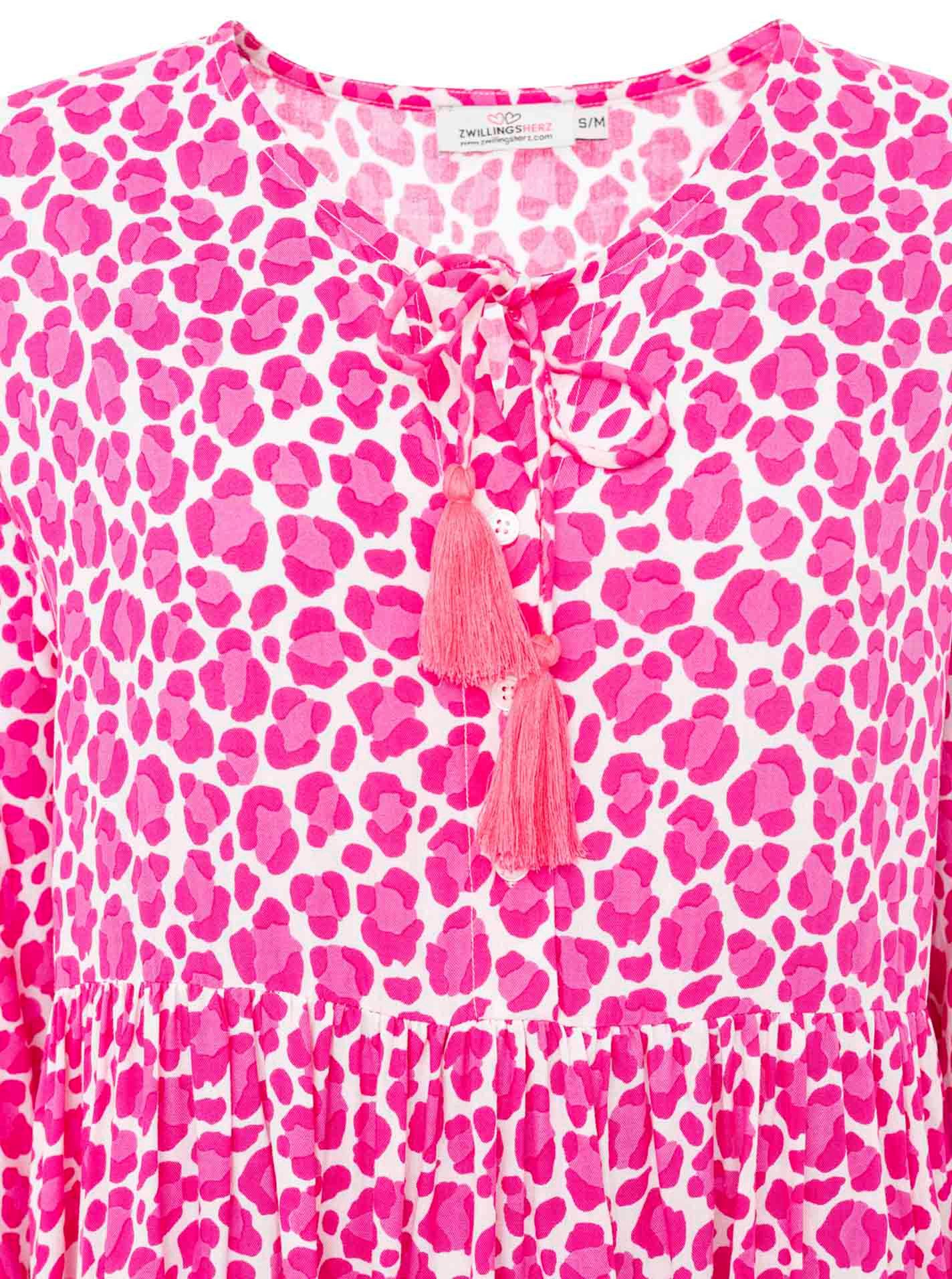Zwillingsherz Sommerkleid "Leo Dream" Tasseln