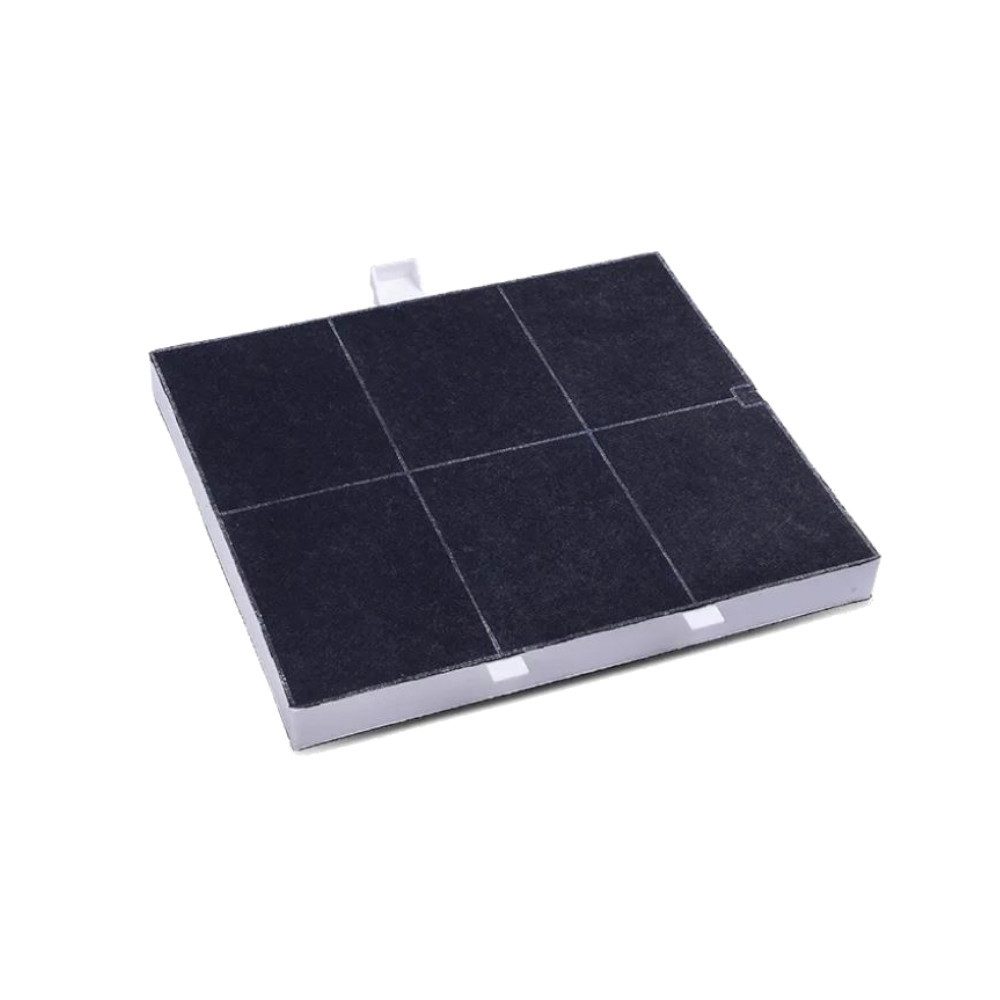 Trade-Shop Aktivkohlefilter passend für Constructa CZ5117X5 CZ5117X500, Zubehör für Bosch/Siemens/Neff 361047 00361047 - Ersatzteil für Dunstabzugshauben, Maße: ca. 255 x 225 x 23mm / Montageart: Befestigung mit Clip