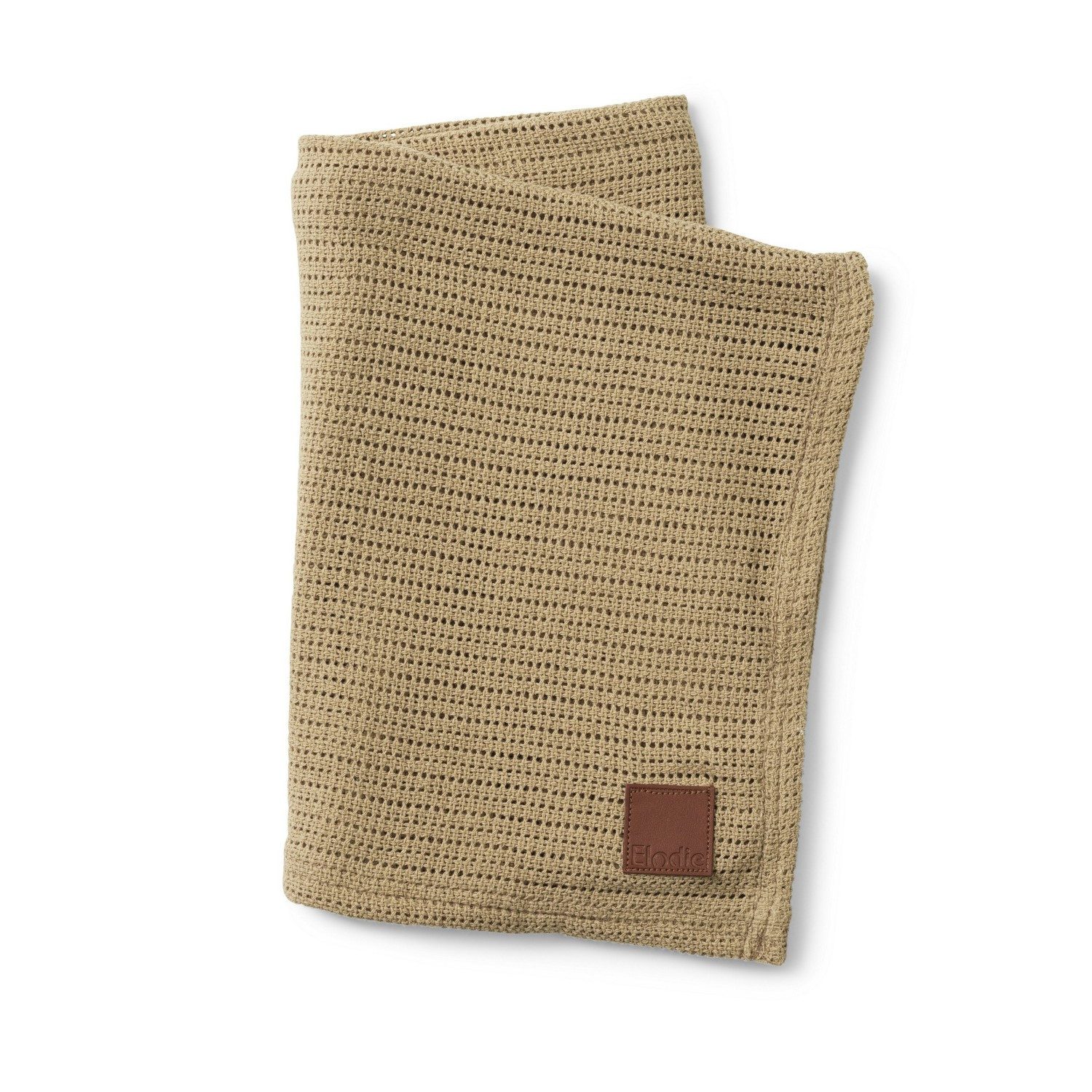 Babydecke Strickdecke - Pure Khaki, Elodie