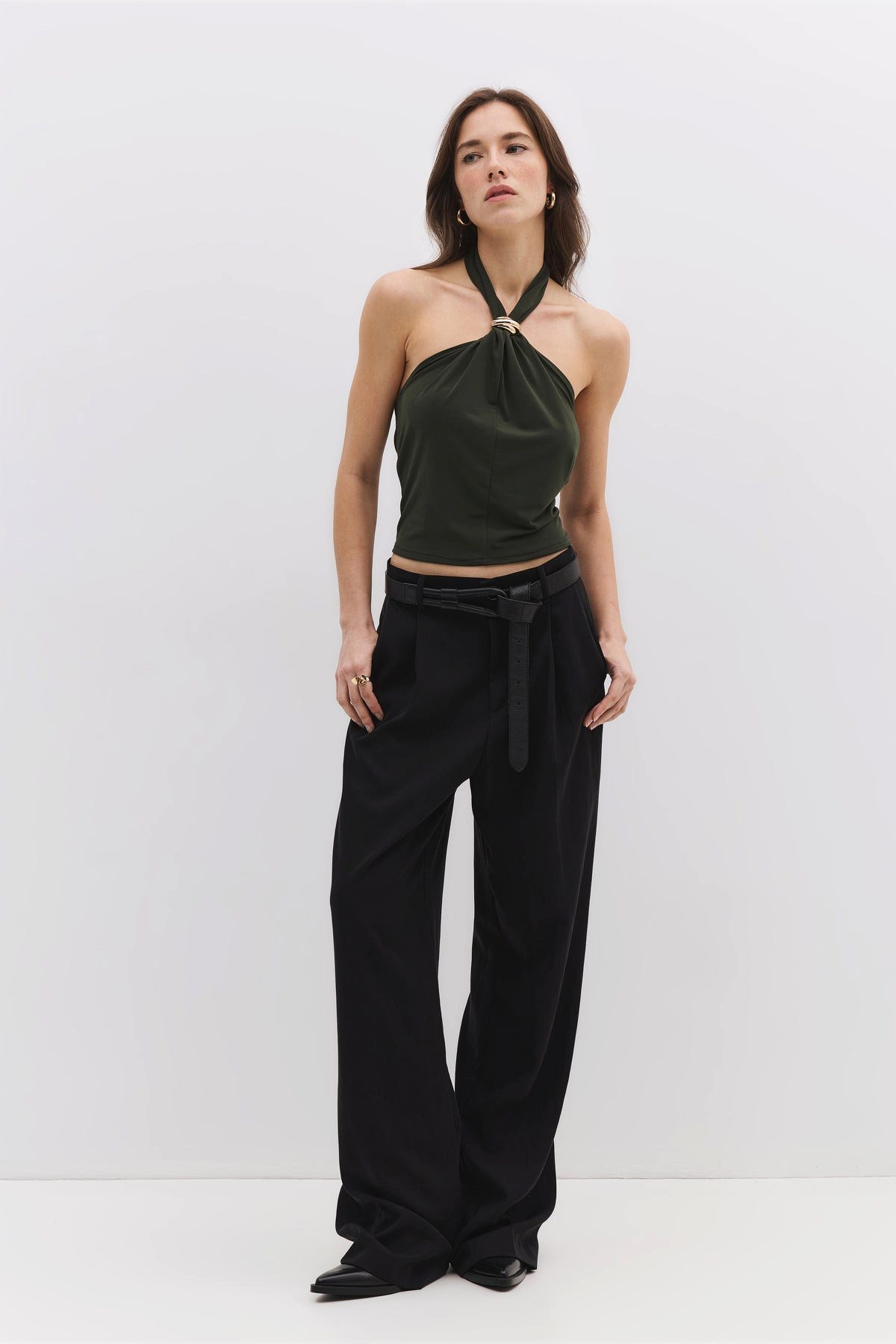 Blusentop schulterfreie Bluse
