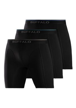 Buffalo Boxer (Packung, 3-St) in langer Form ideal auch für Sport und Trekking