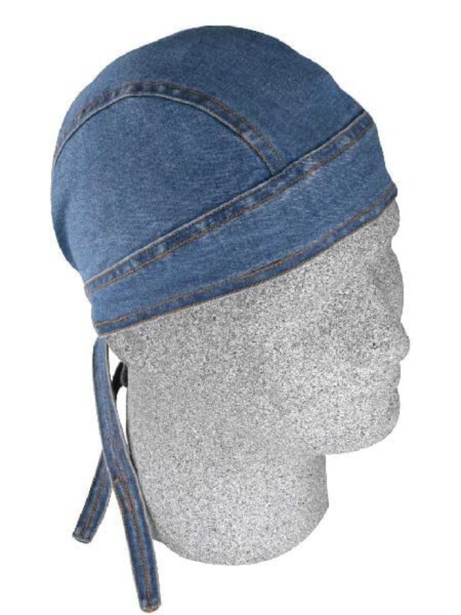 Westernlifestyle Bandana Denim Bandana Cap Head günstig online kaufen