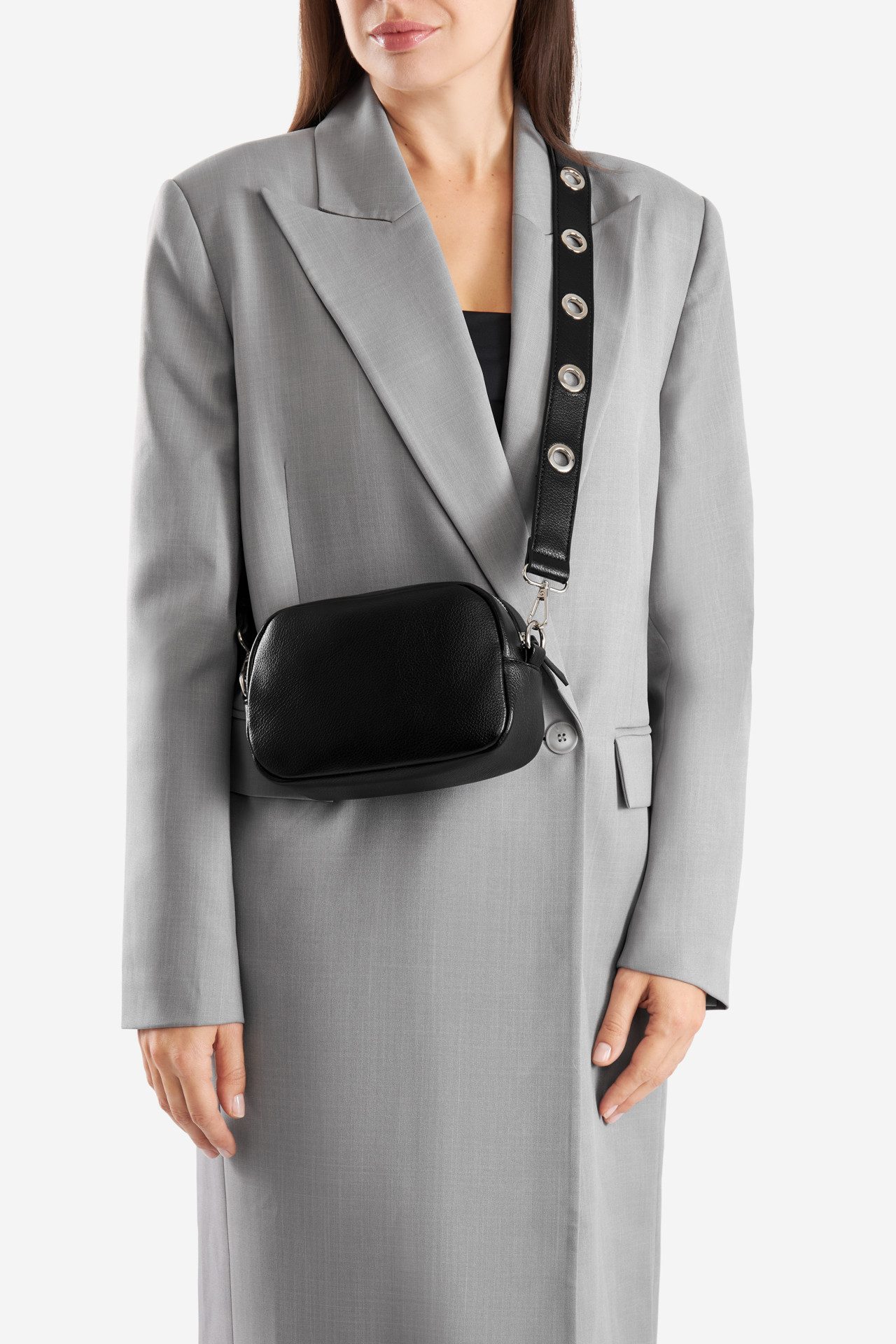 Handtasche DeeZee Kleine Tasche MDP-L-018-06 schwarz