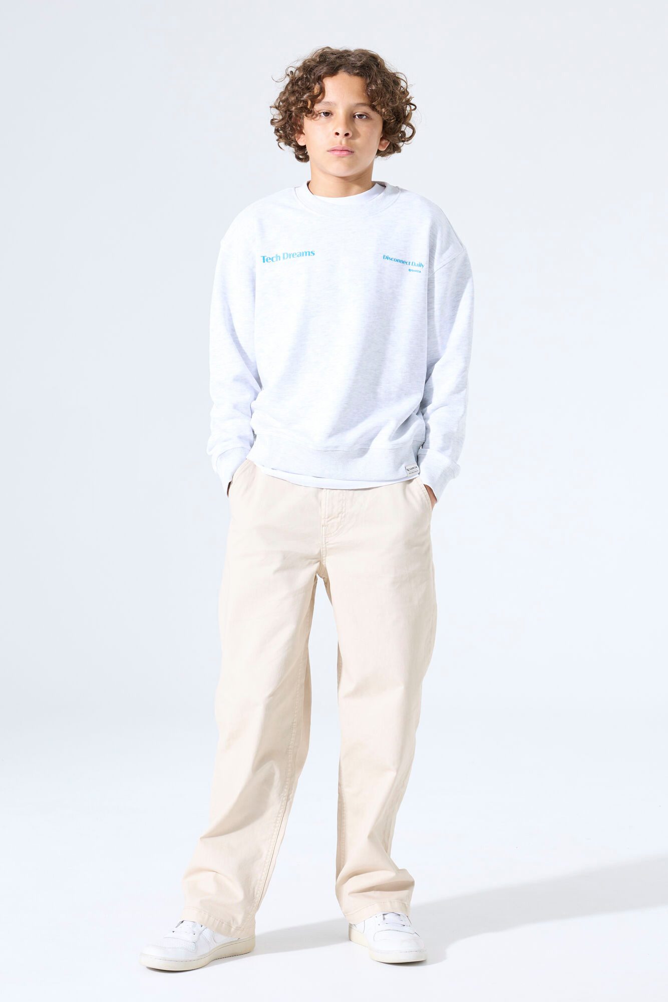 Garcia Chinohose Baggyhose Regular Fit