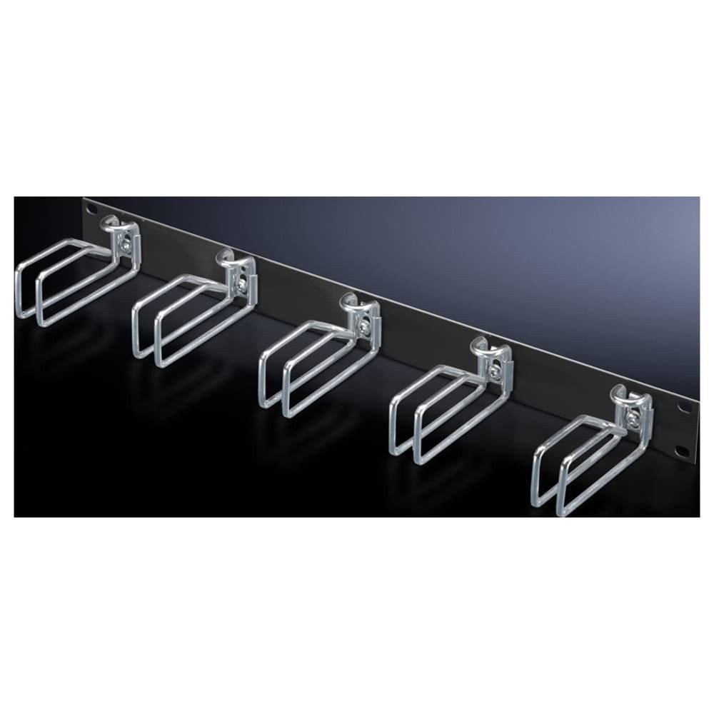 Netzwerkschrank Rangierpanel 1 HE, Bügelgröße: 43 x 105 mm