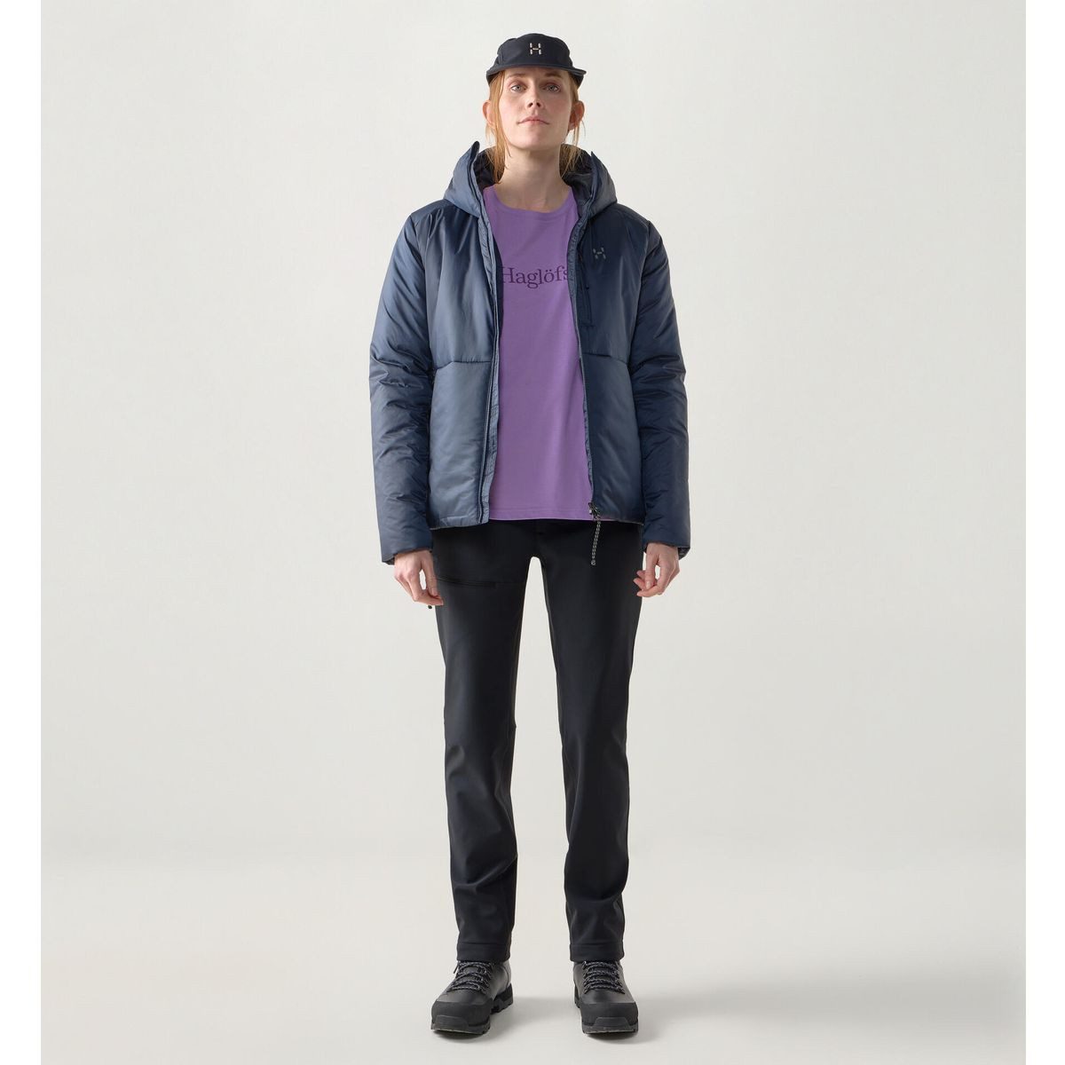 Haglöfs Outdoorhose Warm Flex Pant Women Dehnbare, strapazierfähige Damenhose mit Fleecefutter, ideal für
