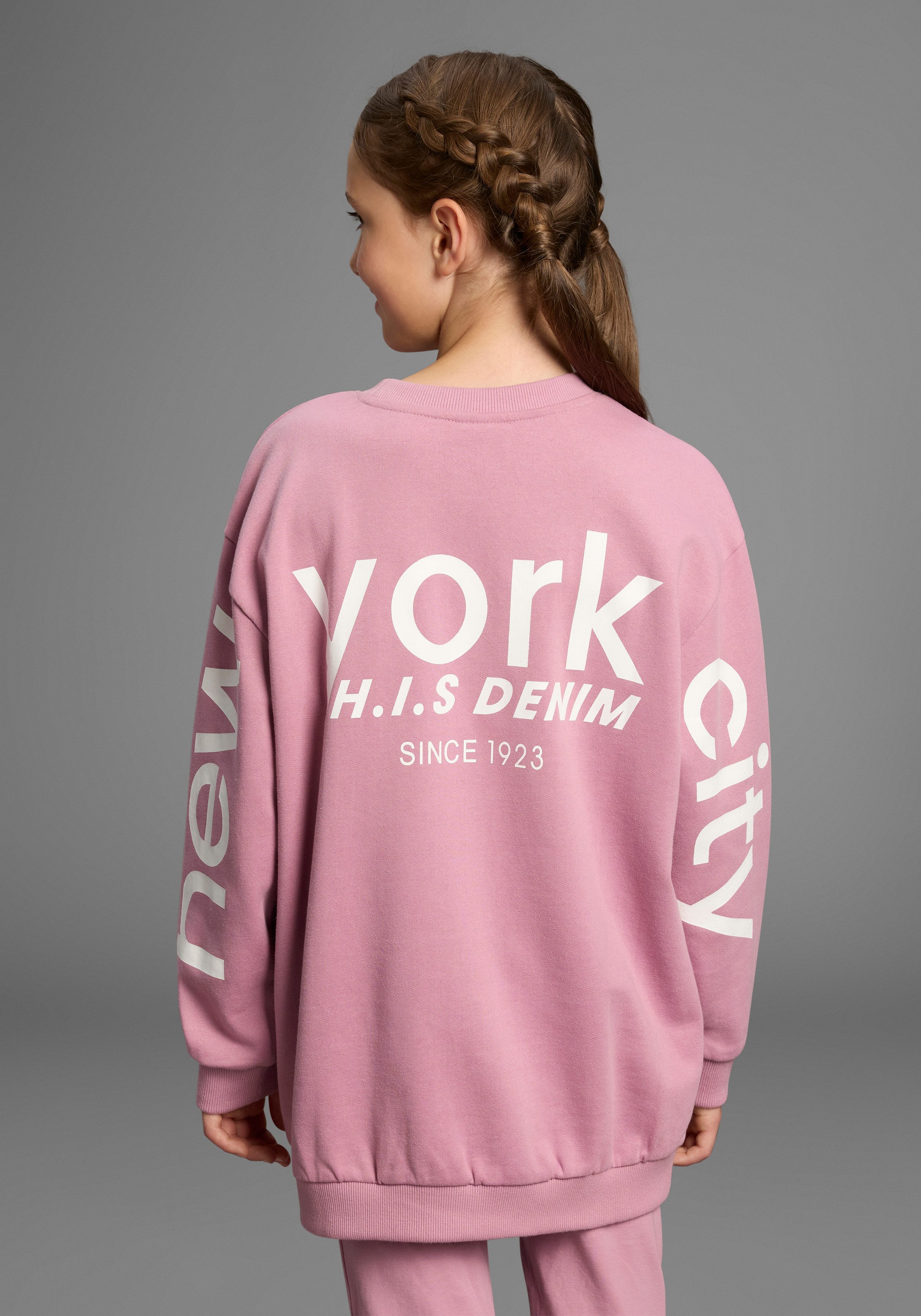 H.I.S Sweatshirt Sweatshirt Rückenprint Sweatshirt mit günstig online kaufen