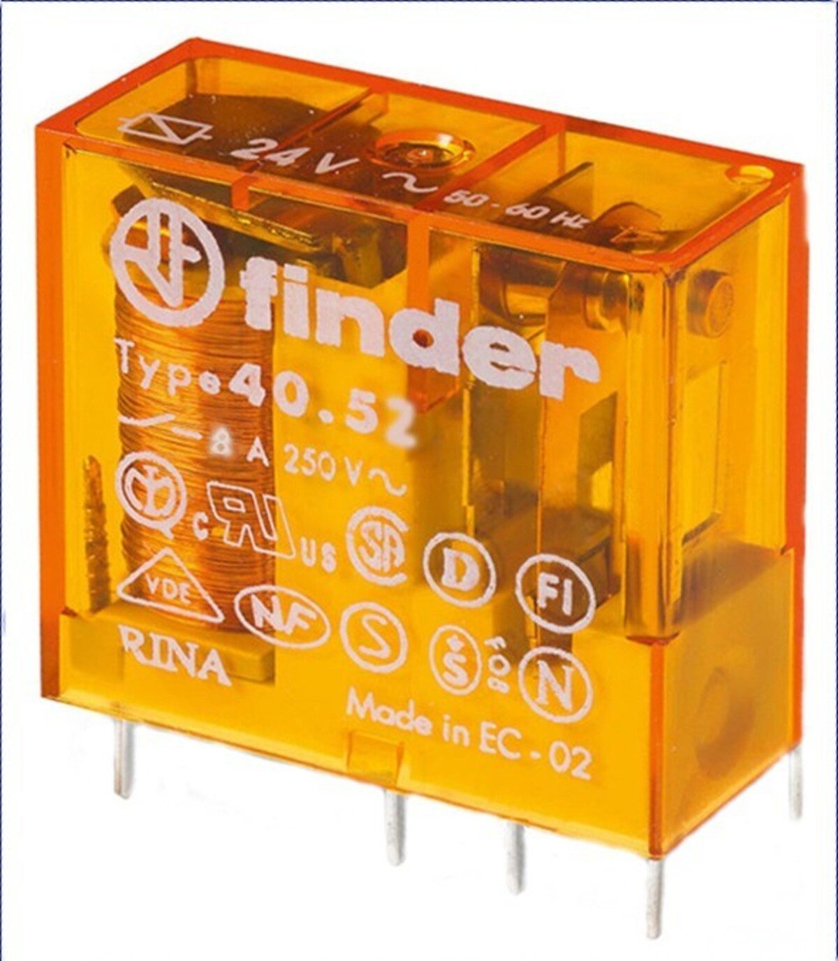 finder Sicherheitsrelais Finder Steck-/Print-Relais 40.52.8.012.5000