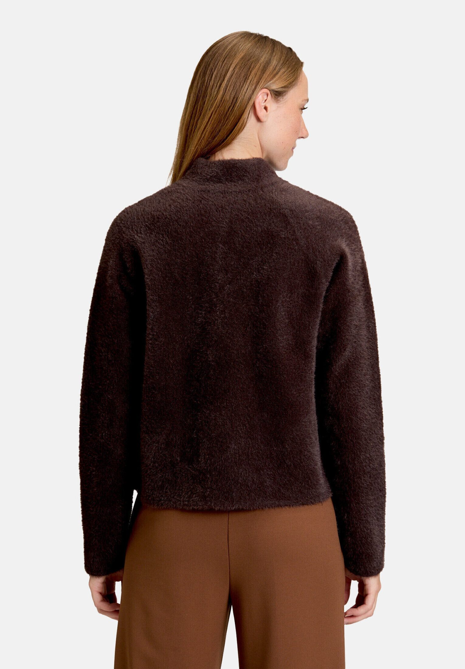 Betty Barclay Strickjacke Damen mit Reißverschluss (1-tlg)