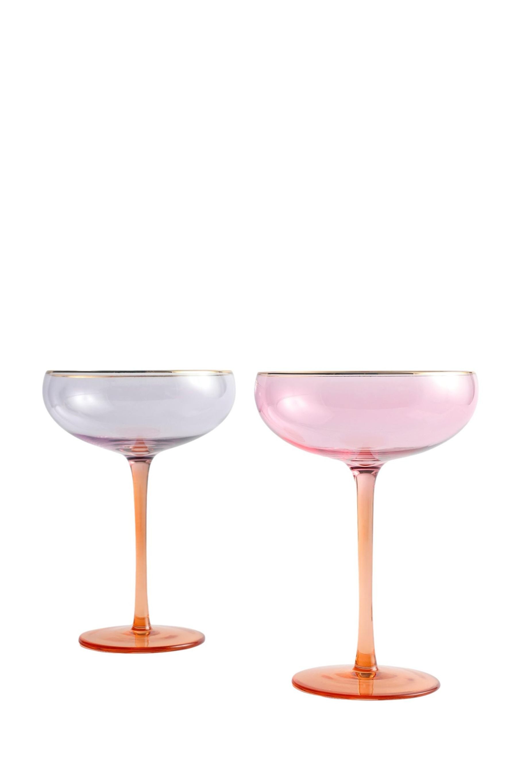 Next Cocktailglas 2er-Set getönte Cocktailgläser, 1-tlg., Glas