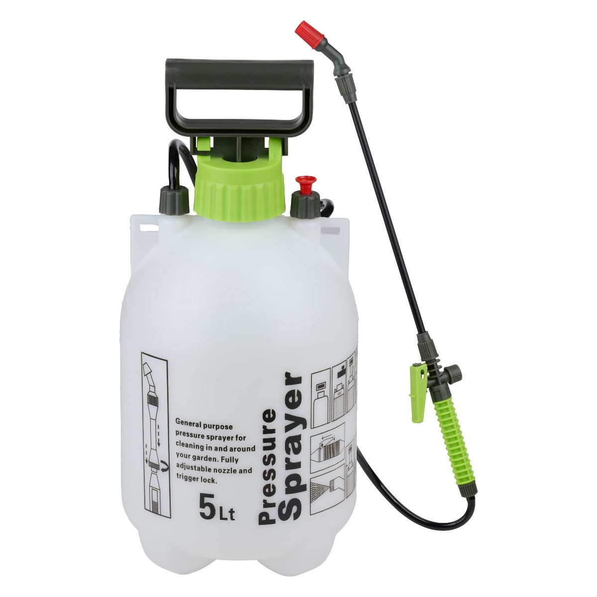Kinzo Drucksprühgerät Kinzo Sprühflasche 5L