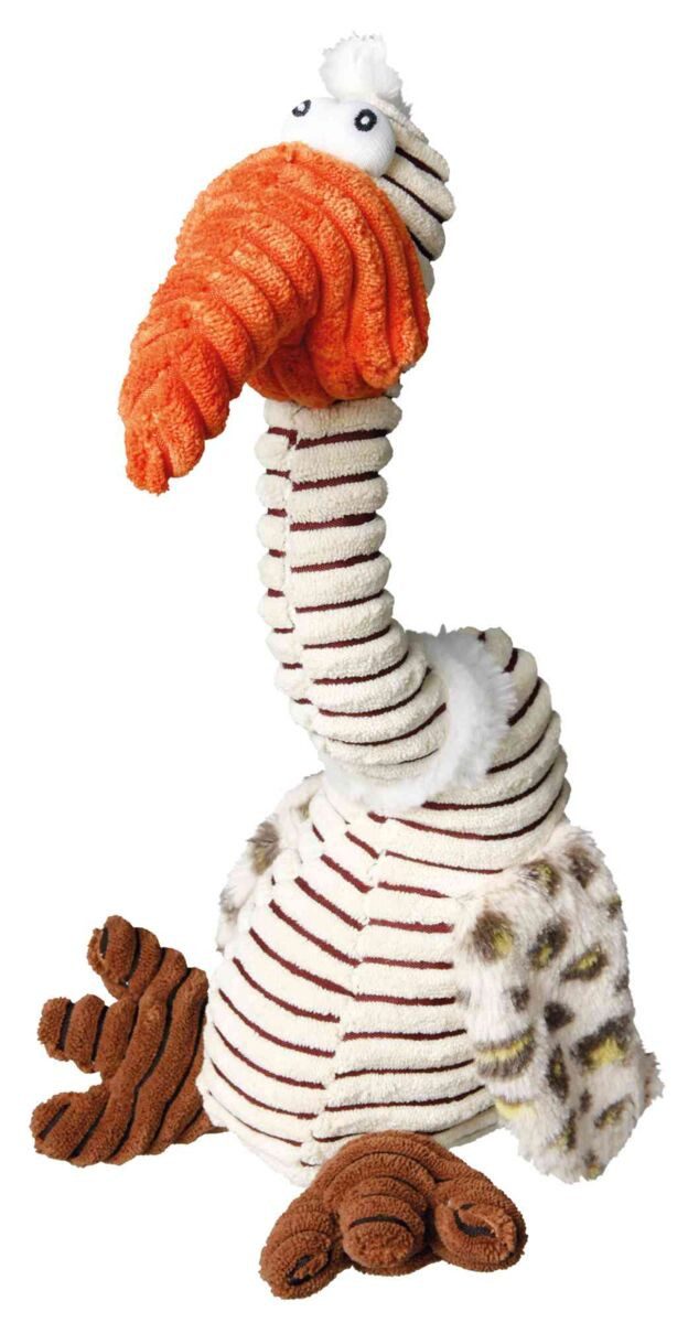 TRIXIE Tierkuscheltier Geier Hundespielzeug - diverse - 32 cm, Plüsch, Polyester, Stoff