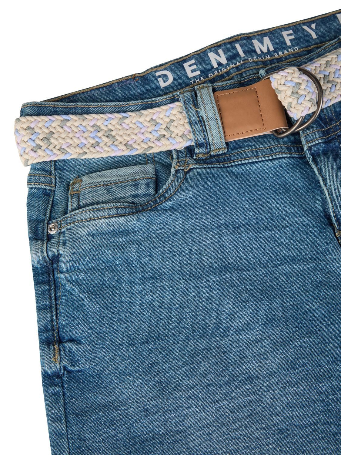 Jeansshorts Damen Shorts DFLena Regular Fit