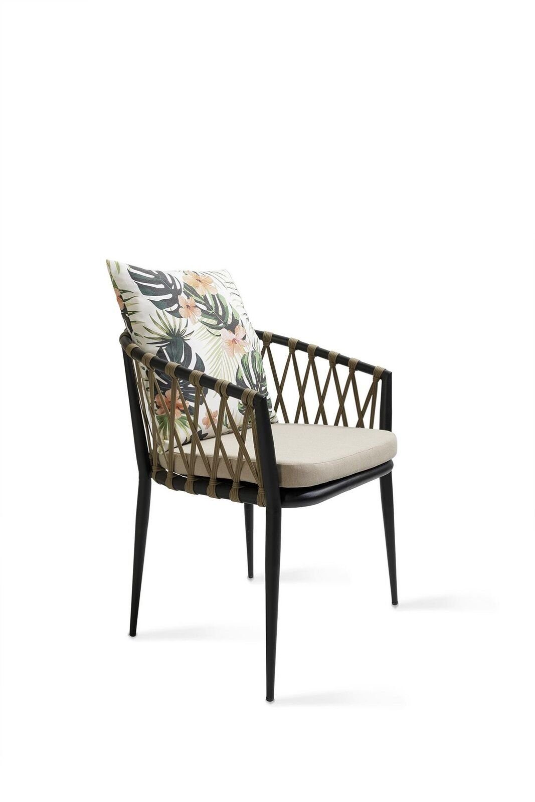 JVmoebel Armlehnstuhl Designer Armlehnstuhl Luxus Designer Stuhl mit Armlehnen Neu Möbel, Made in Europa