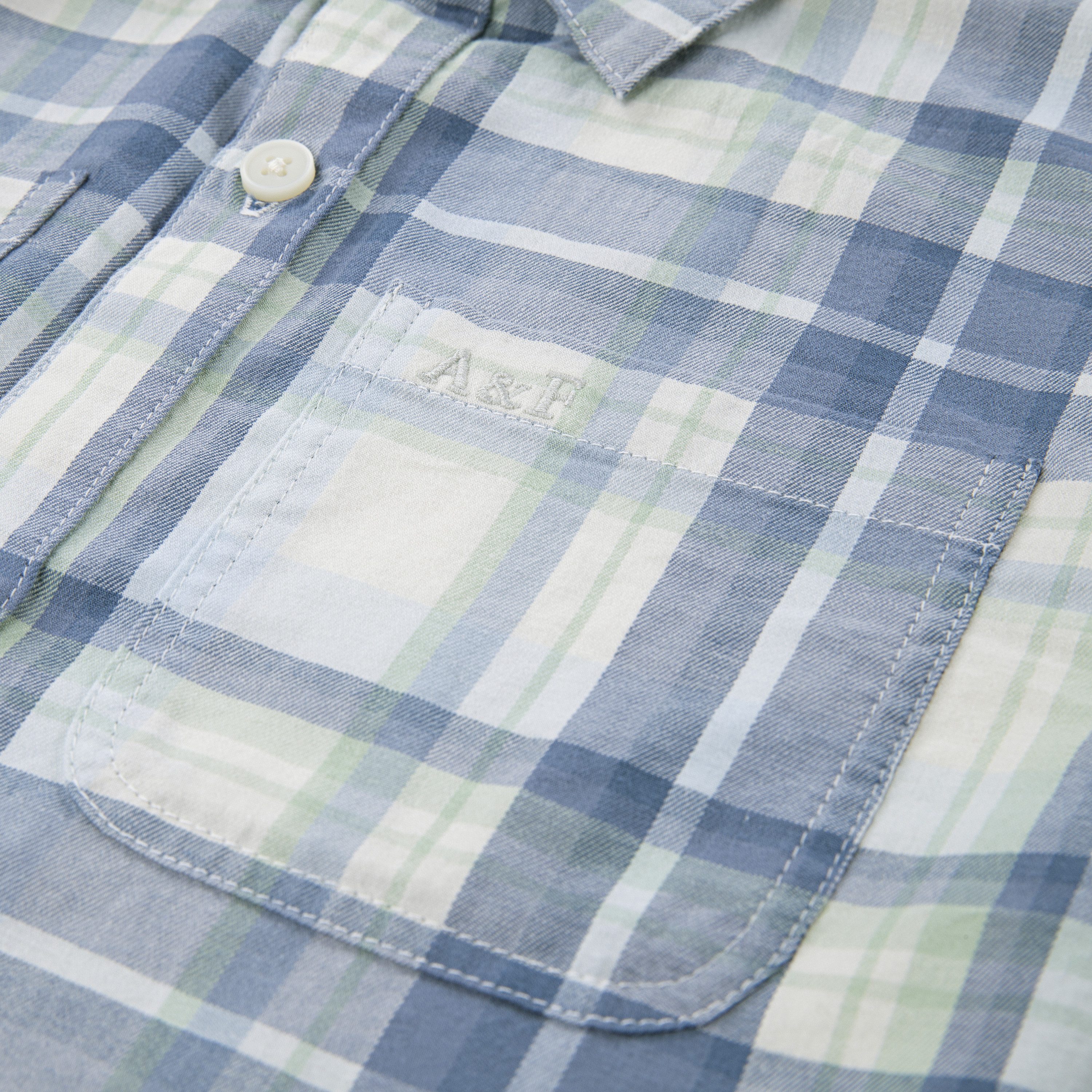 Abercrombie Kids Kurzarmhemd AFB BOXY WOVEN SHIRT mit Brusttaschen – Bild 4 von 4
